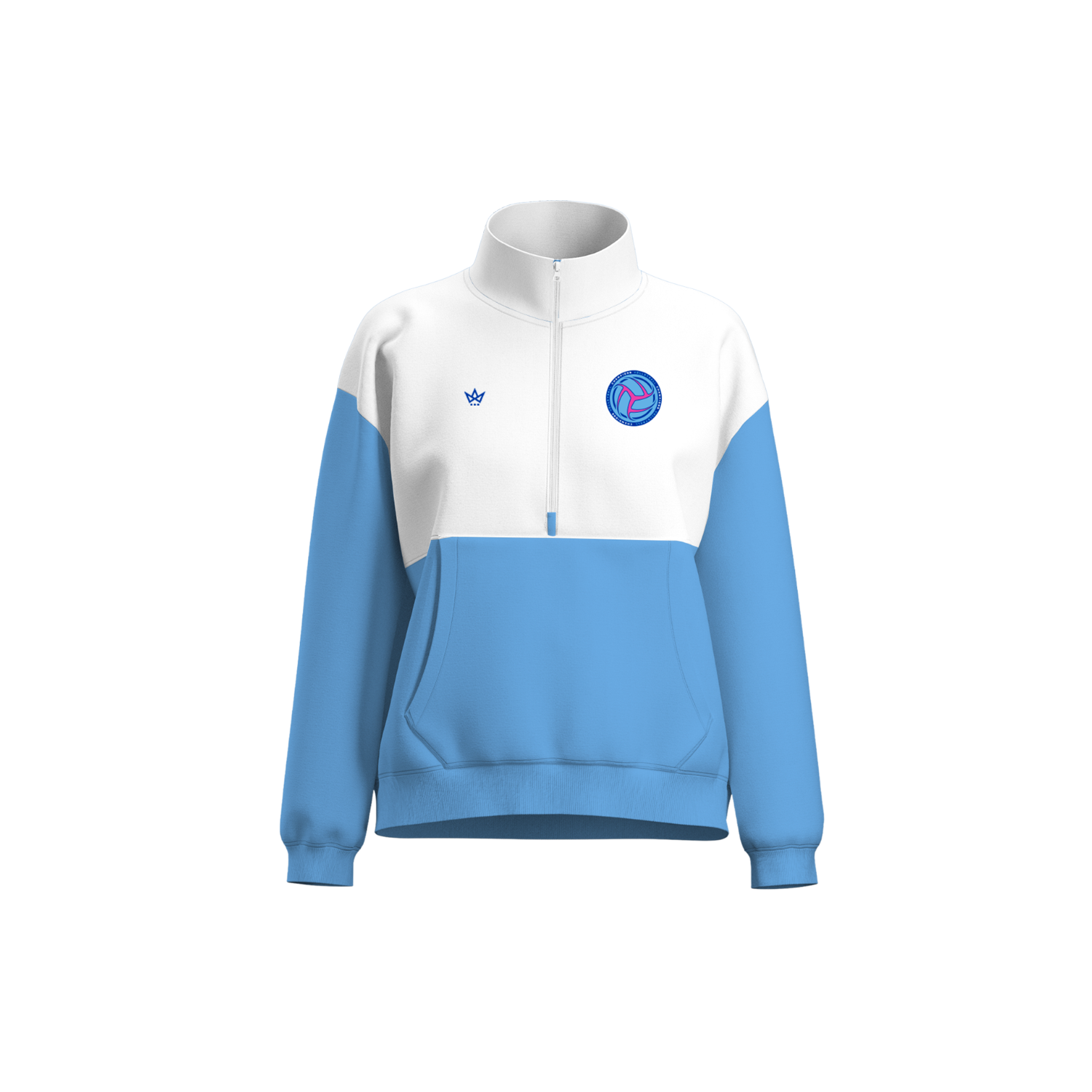 CHAMPION VOLLEYBALL CLUB '26 WOMEN'S COTTON FLEECE HALF-ZIP
