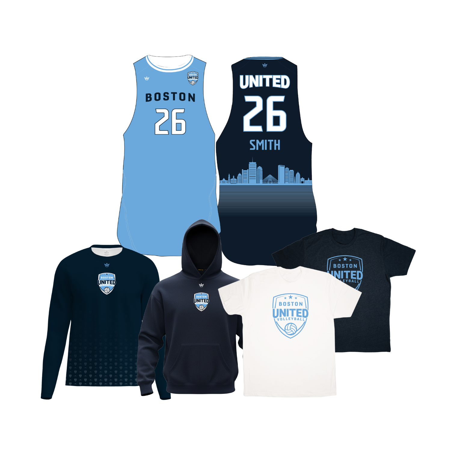 BOSTON UNITED PLAYER PACK - BOYS NATIONAL/NORTHEAST
