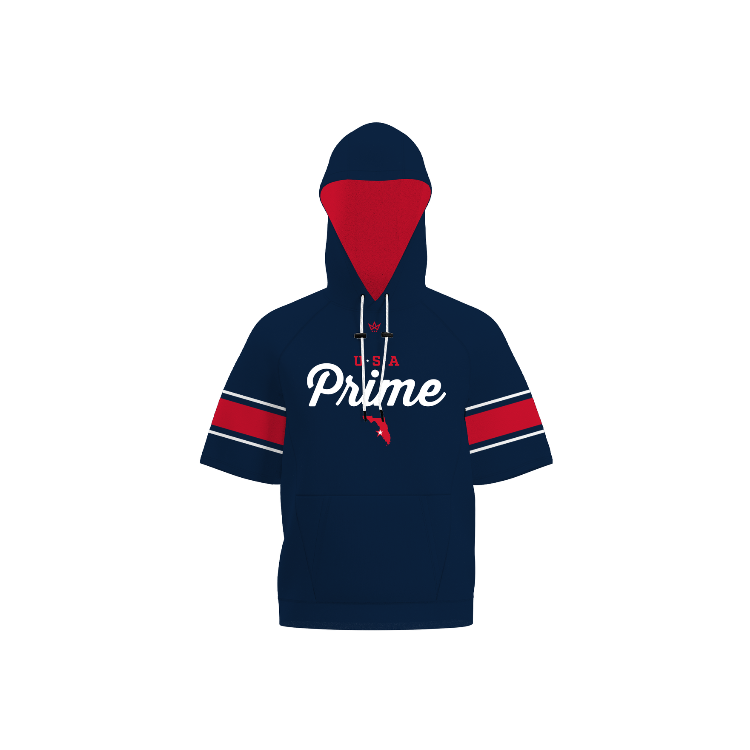 USA PRIME TAMPA SUB PERFORMANCE FLEECE SS HOODIE