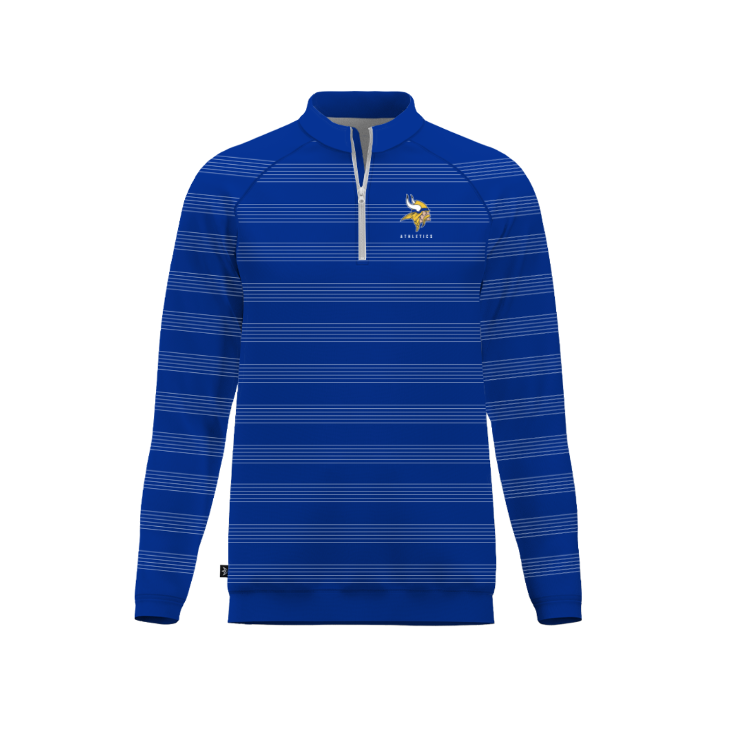 HOPKINS HS SUB PERFORMANCE QUARTER-ZIP [WHITE STRIPES]