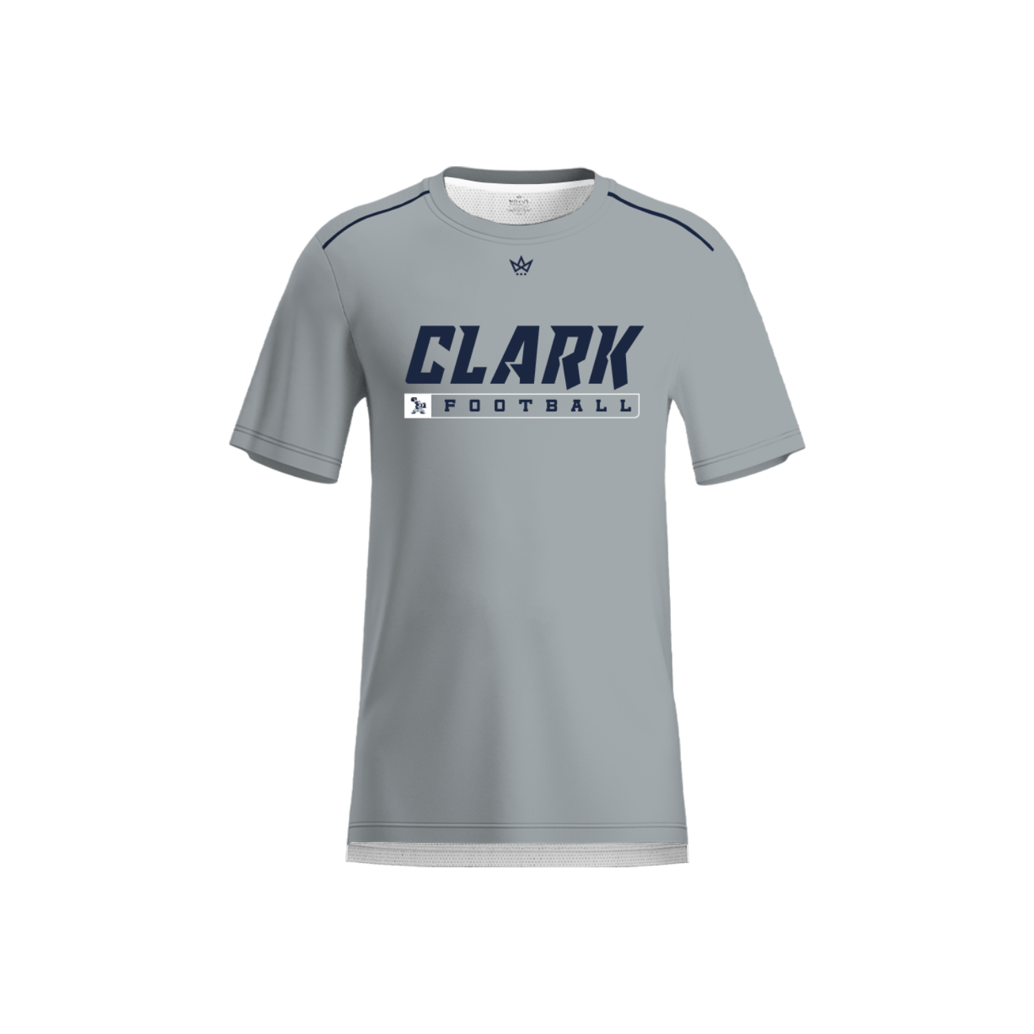 CLARK CRUSADERS FOOTBALL AURA TEE
