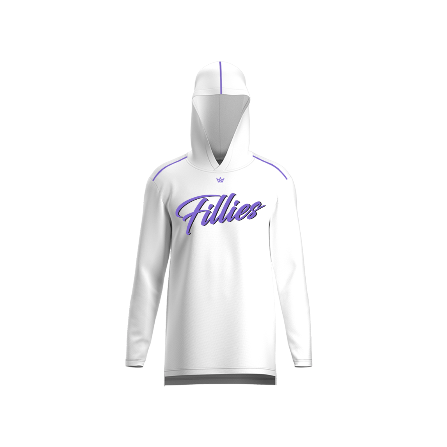 SARATOGA FILLIES GIRLS LACROSSE AURA LS HOODIE