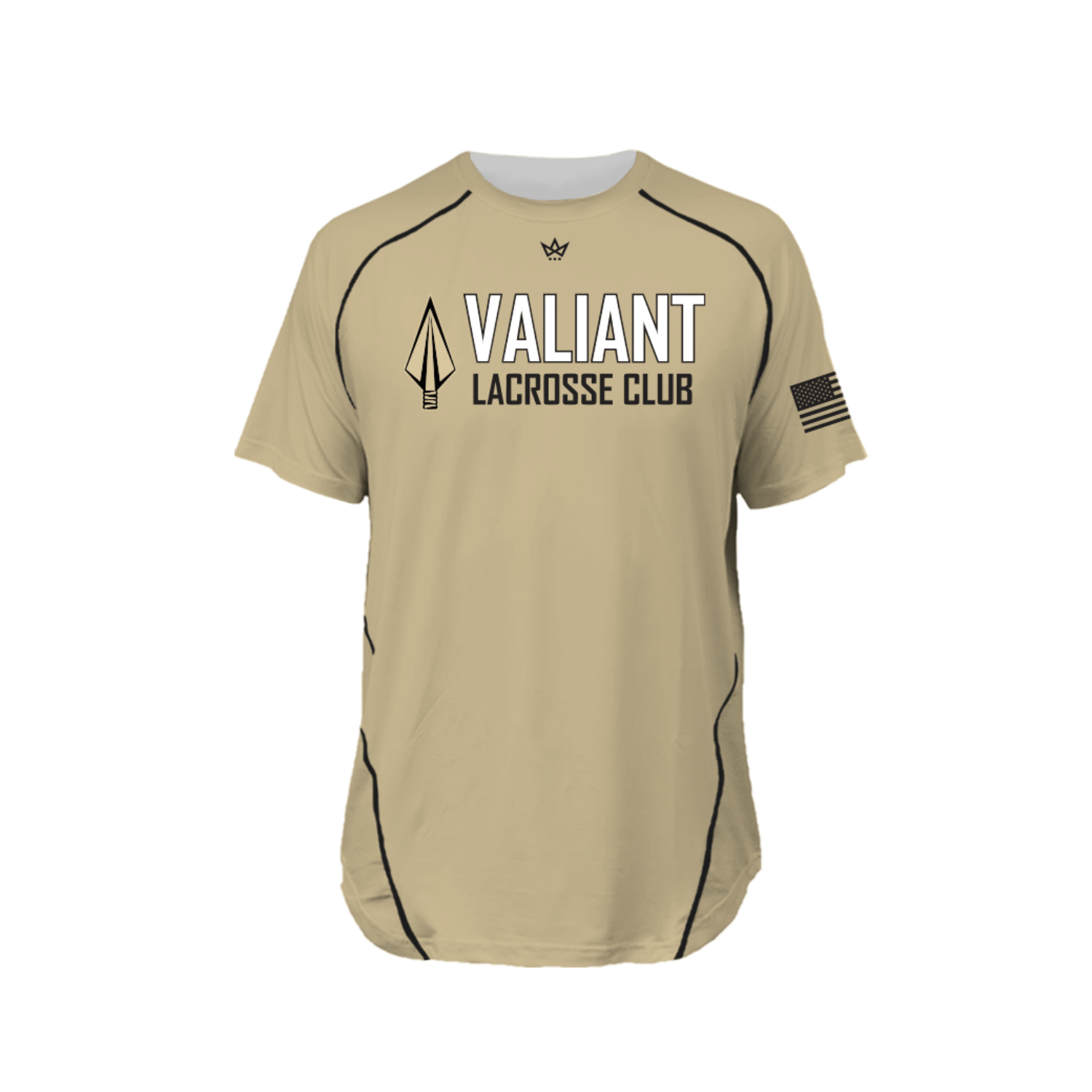 VALIANT LACROSSE PRO VENTED SS TEE
