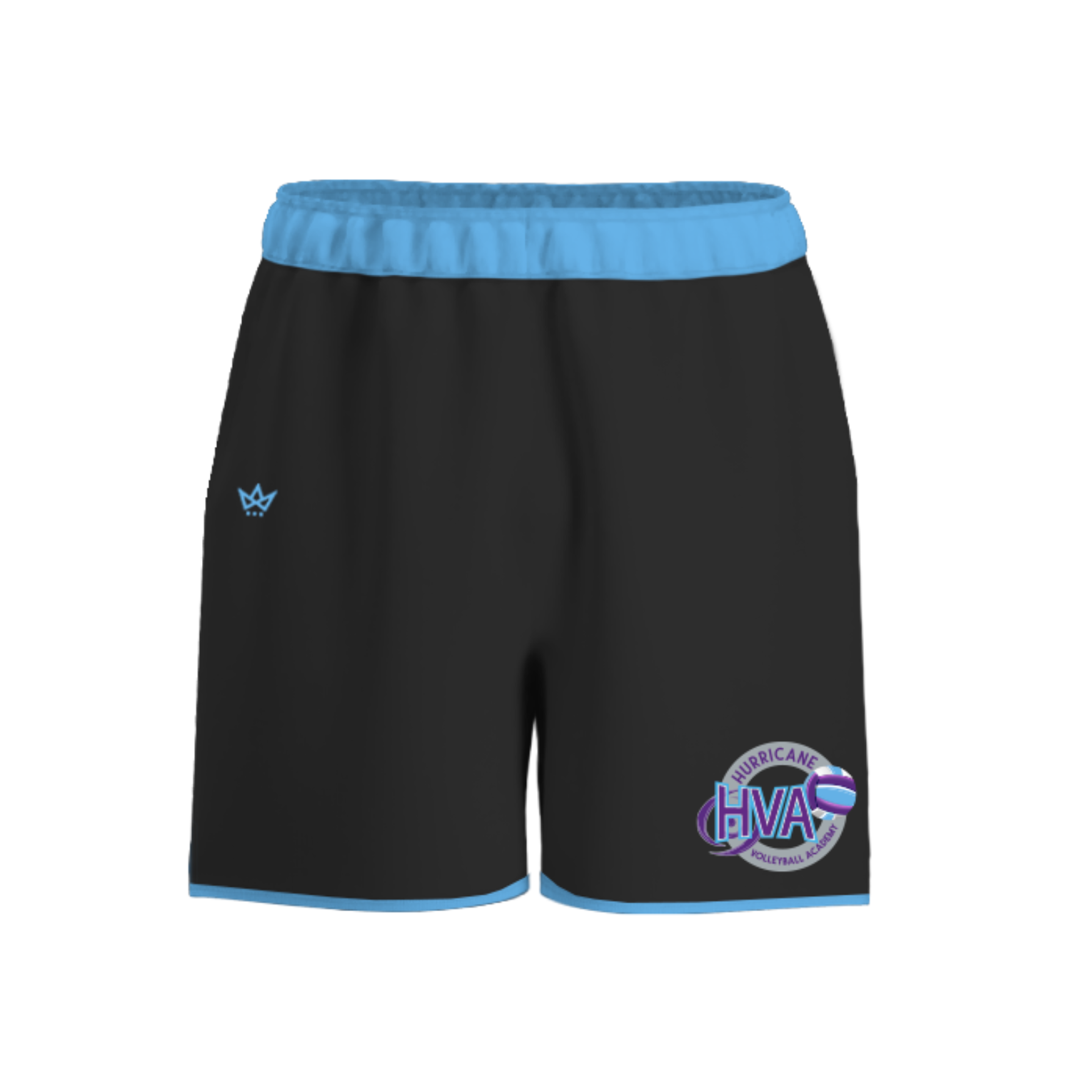 HURRICANE VOLLEYBALL ACADEMY SUB ASCENSION SHORTS [BLACK]