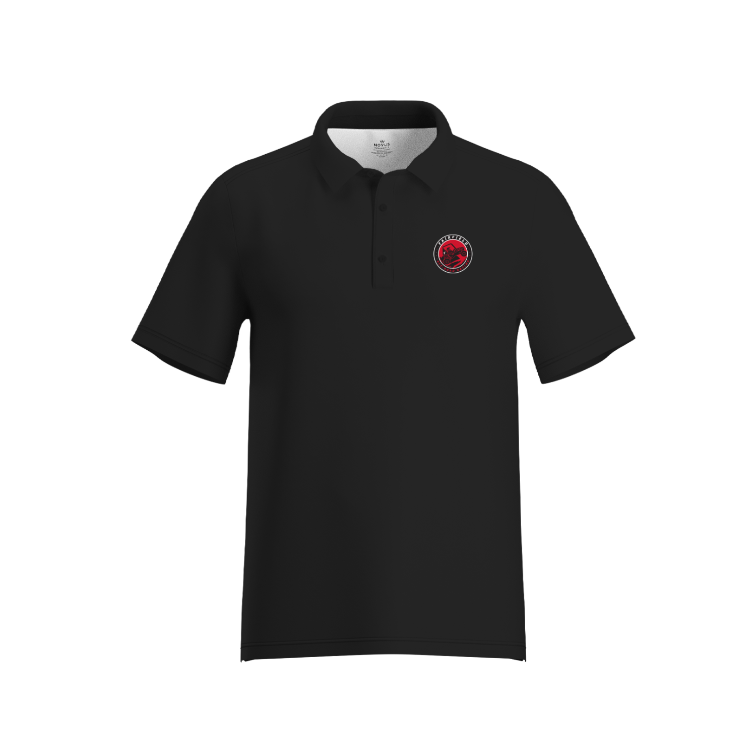 FAIRFIELD OFF ROAD RACING PERFORMANCE POLO [BLACK]