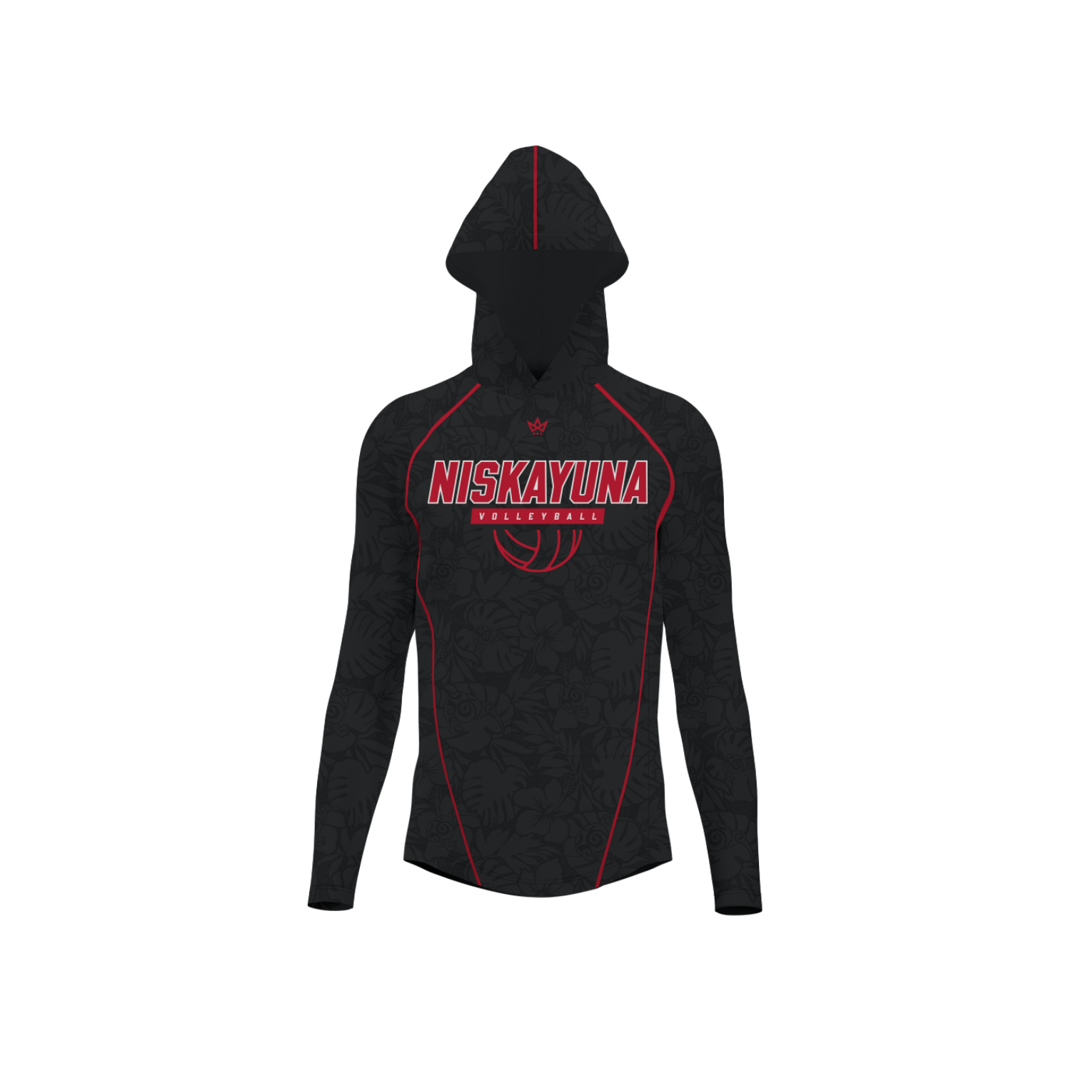 NISKAYUNA BOYS VOLLEYBALL LOUNGER [BLACK]