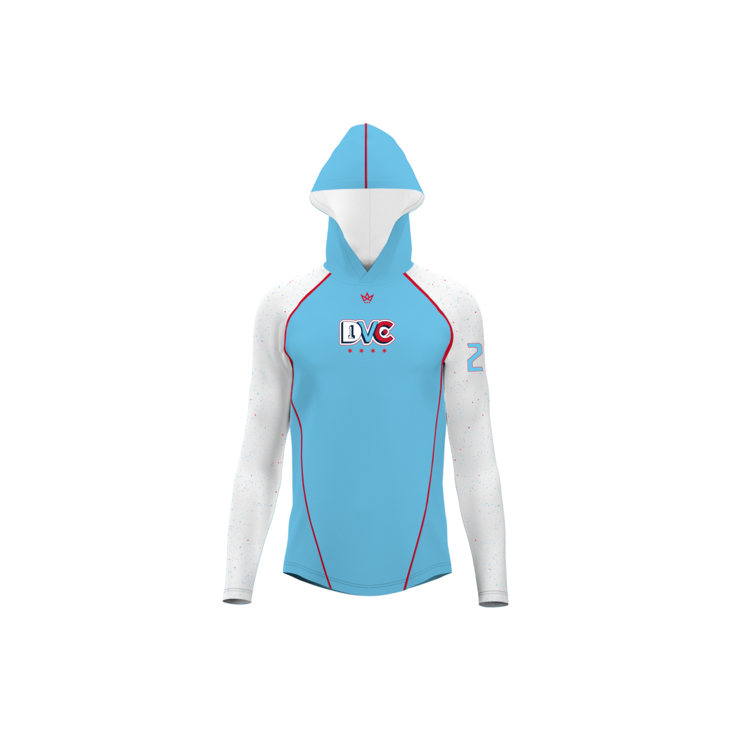 DRIVE VOLLEYBALL CLUB LOUNGER - LIGHT BLUE