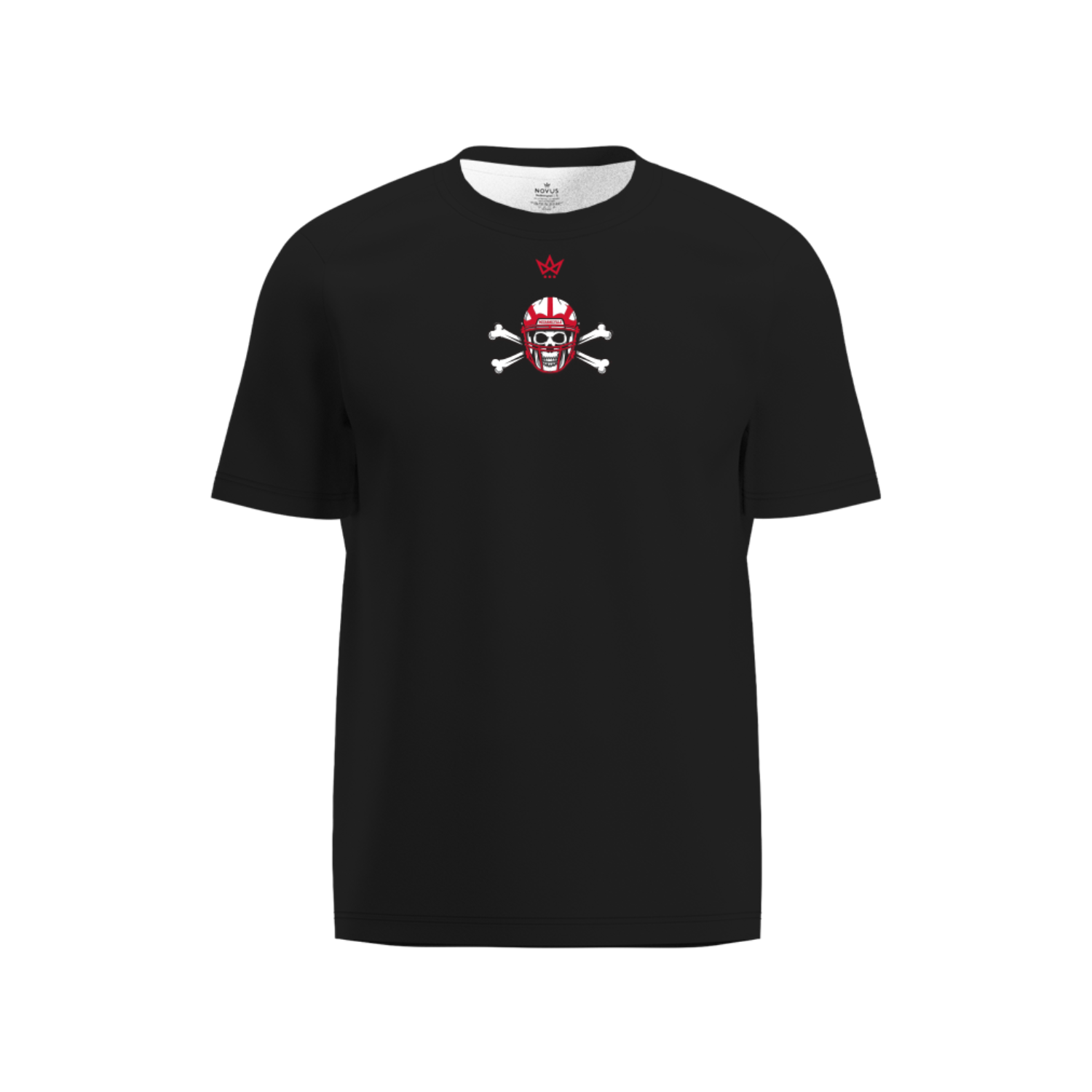 MECHANICVILLE FOOTBALL PERFORMANCE SS TEE [BLACK]