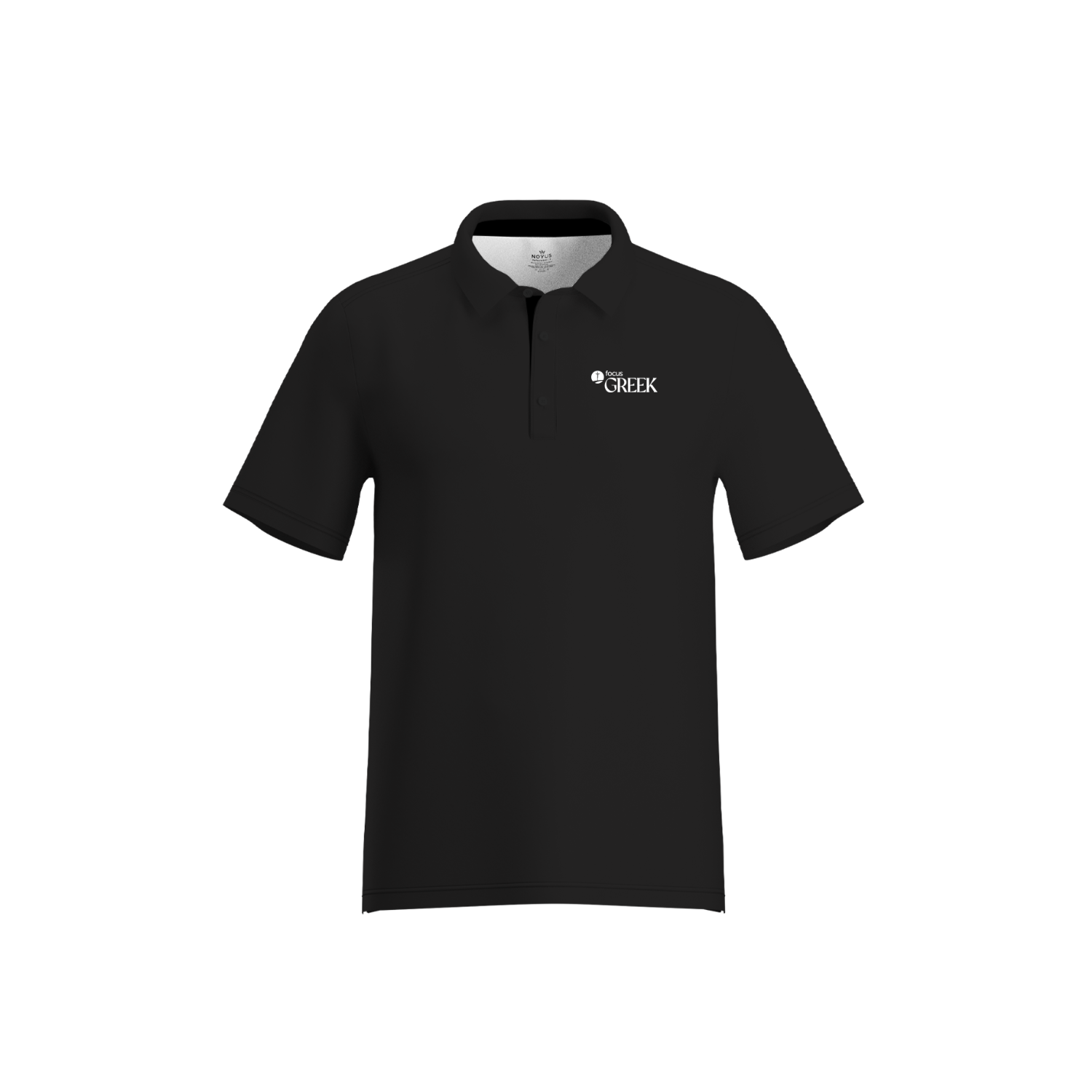 FOCUS GREEK SUB PERFORMANCE POLO - BLACK