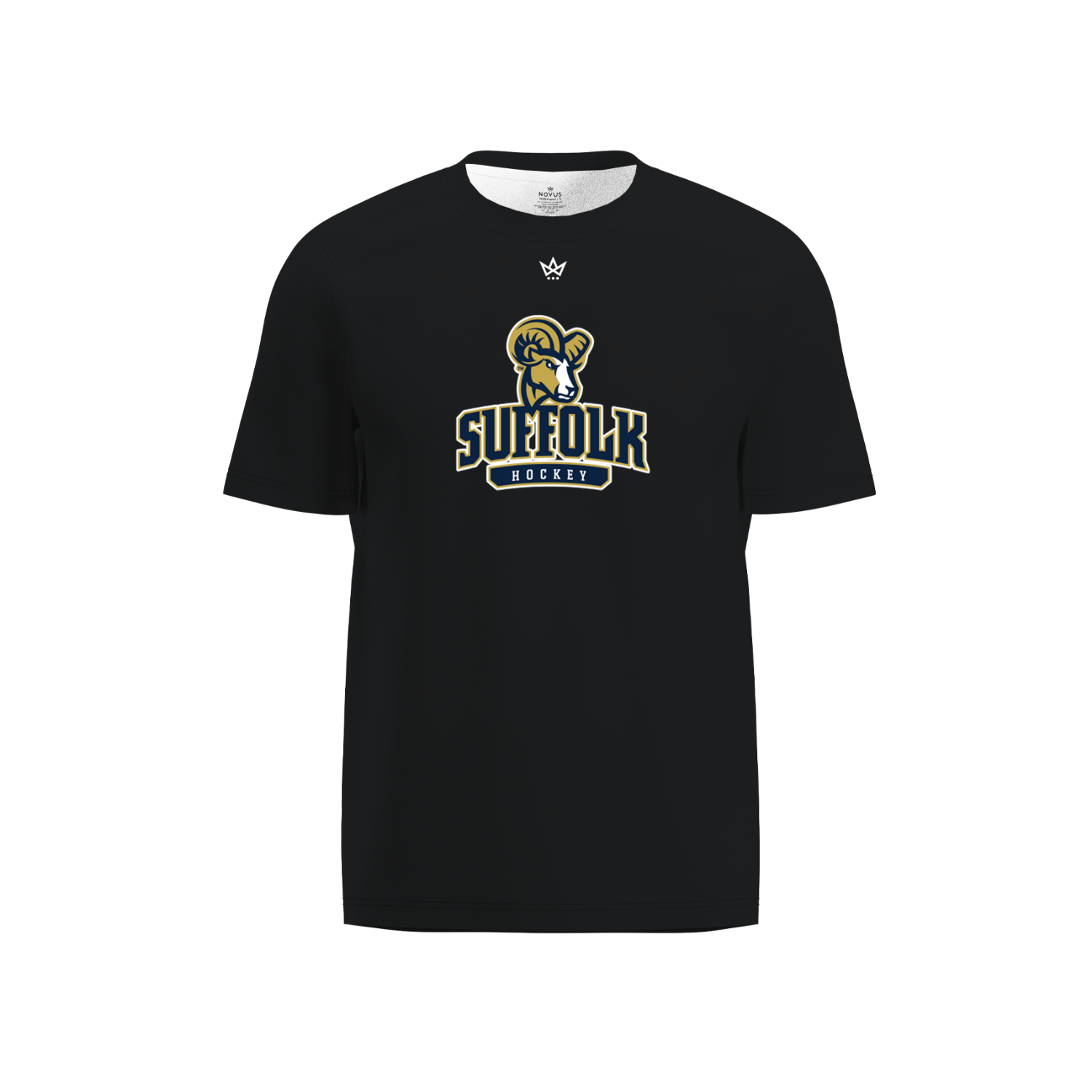 SUFFOLK HOCKEY PERFORMANCE SS TEE [BLACK]