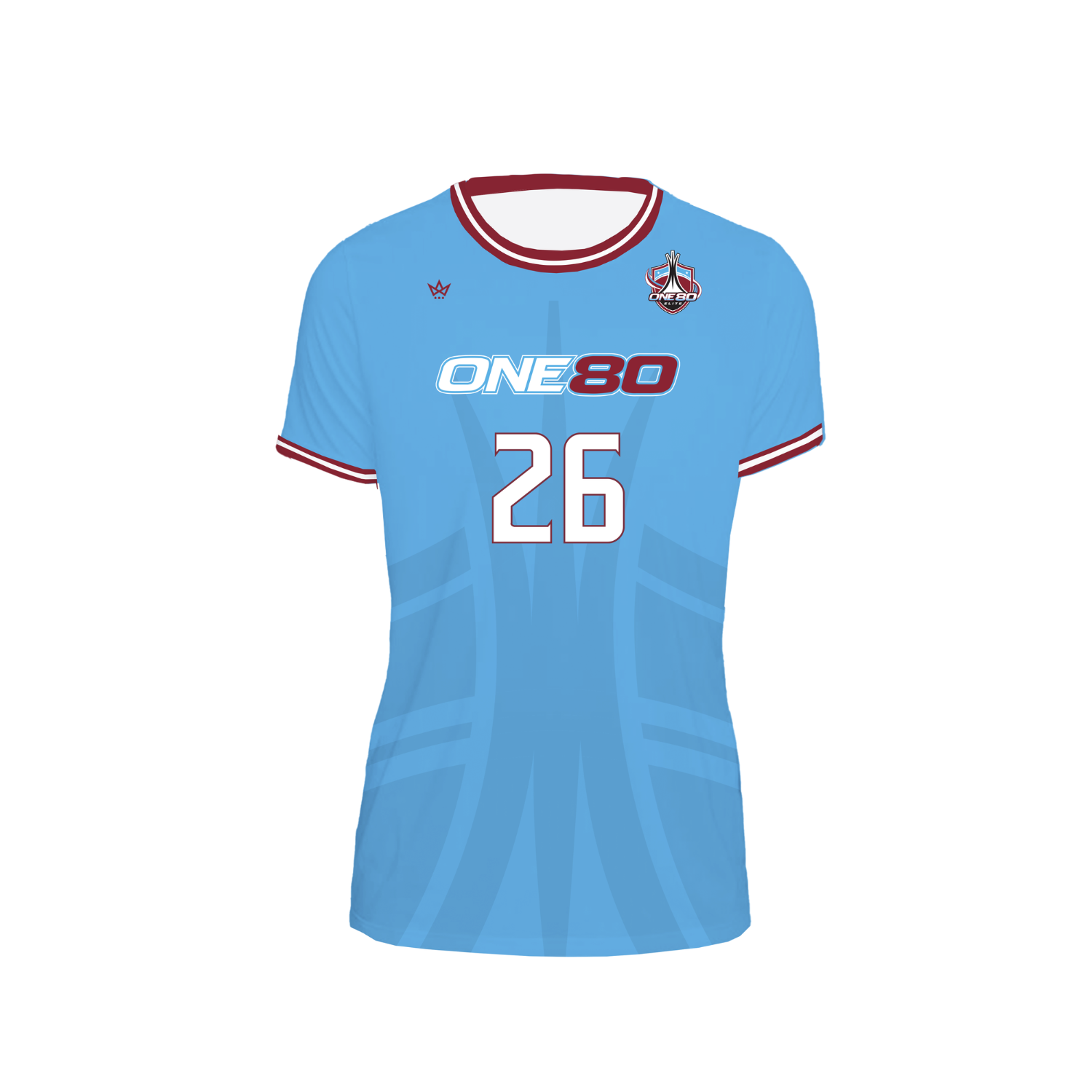ONE80 ELITE VOLLEYBALL CLUB WOMEN'S VOLLEYBALL SS JERSEY
