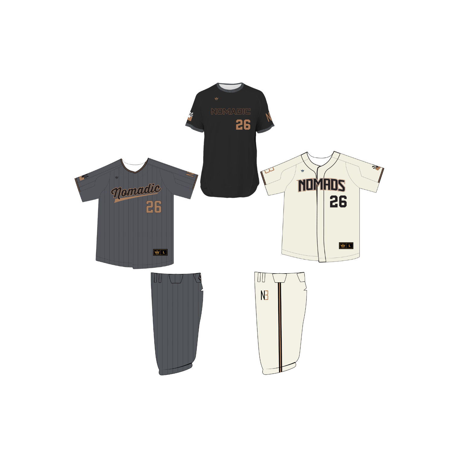 NOMADIC BASEBALL PLAYER PACK