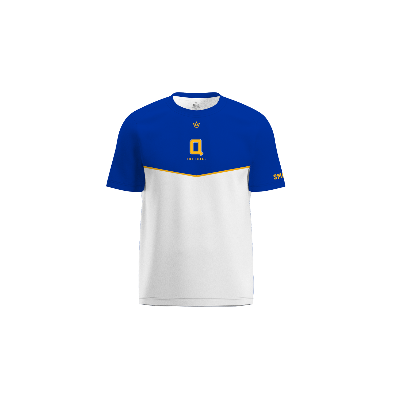 QUEENSBURY YOUTH BASEBALL & SOFTBALL PERFORMANCE SS TEE - BASEBALL