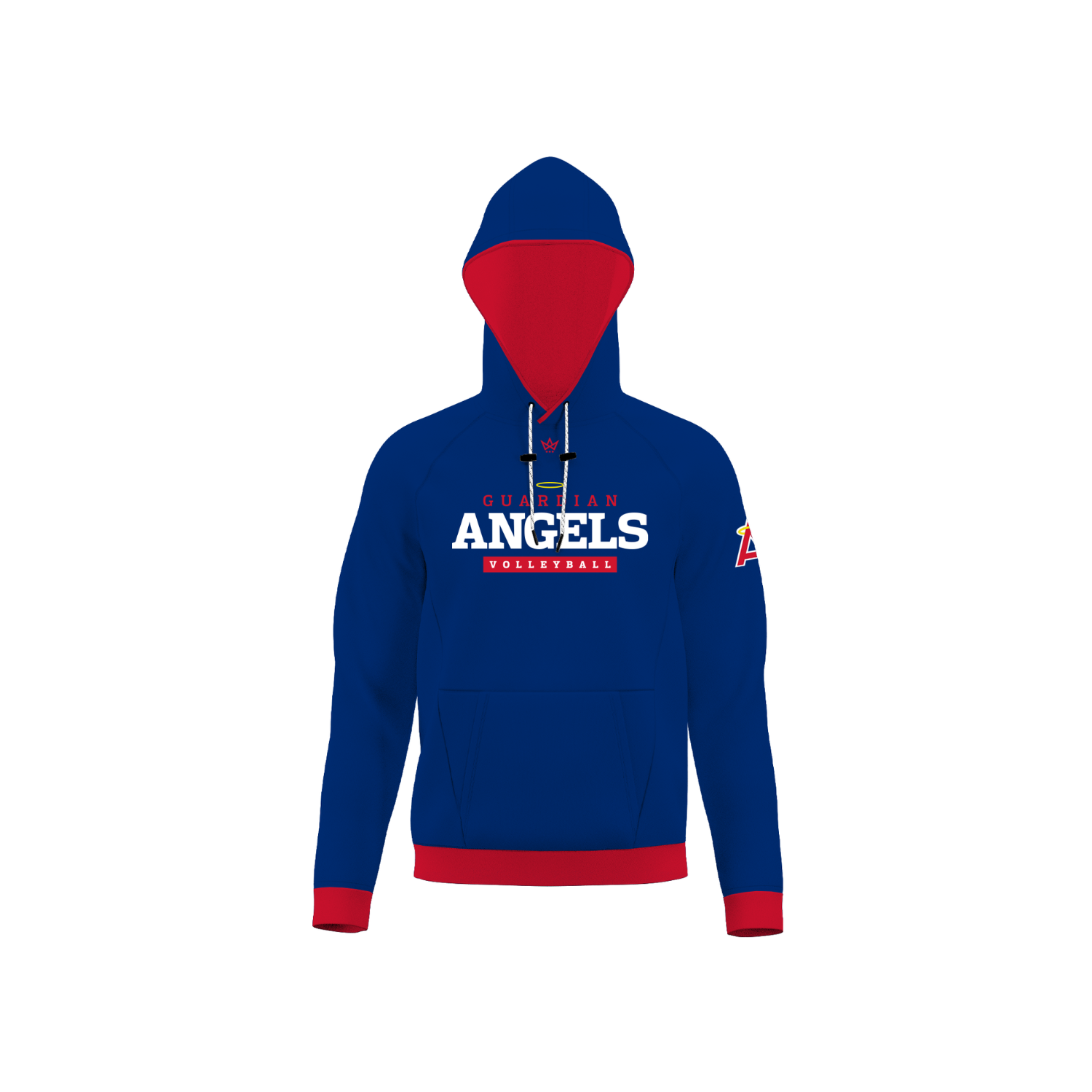 GUARDIAN ANGELS VOLLEYBALL SUB PERFORMANCE FLEECE HOODIE