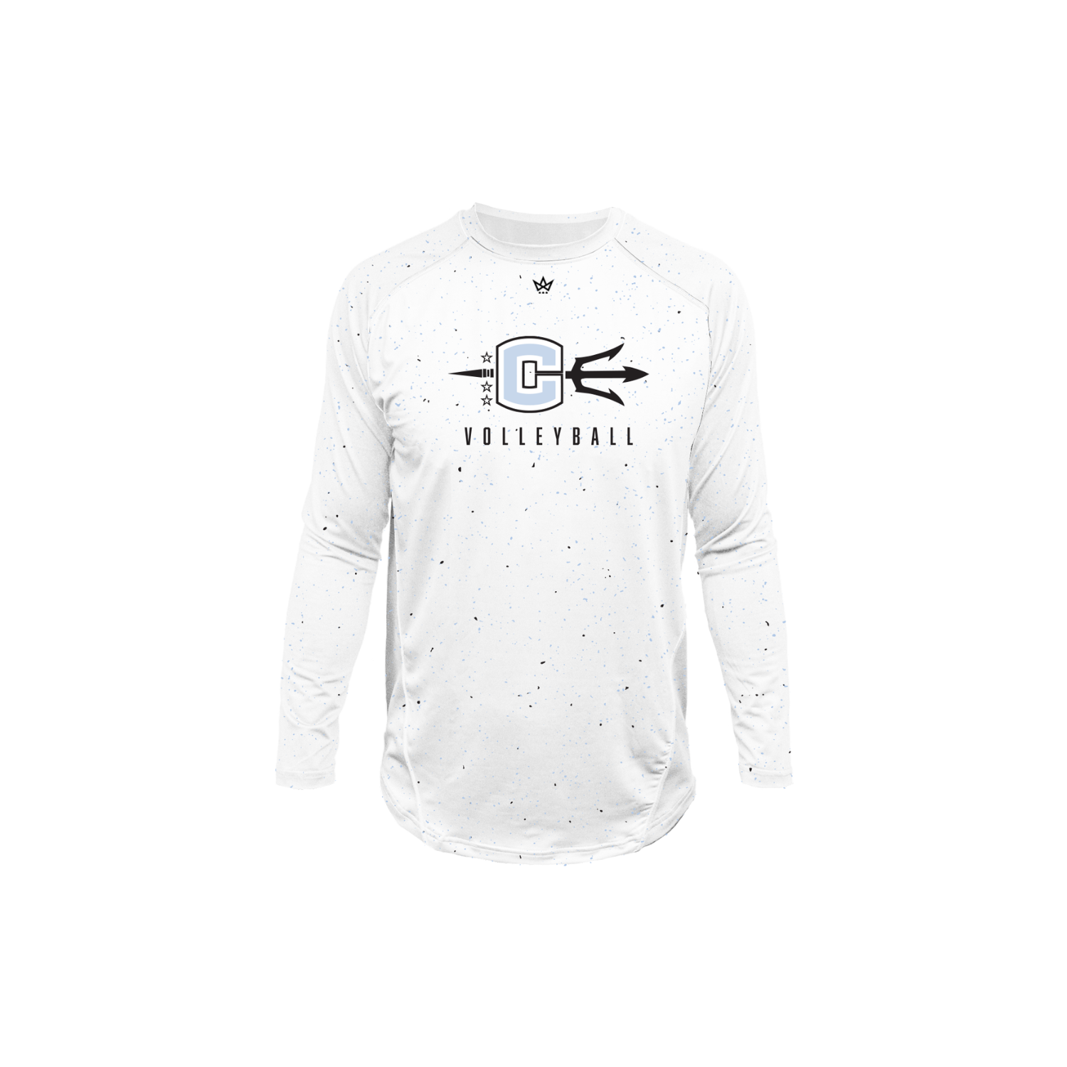 COLUMBIA HS VOLLEYBALL '26 PRO VENTED LS - WHITE