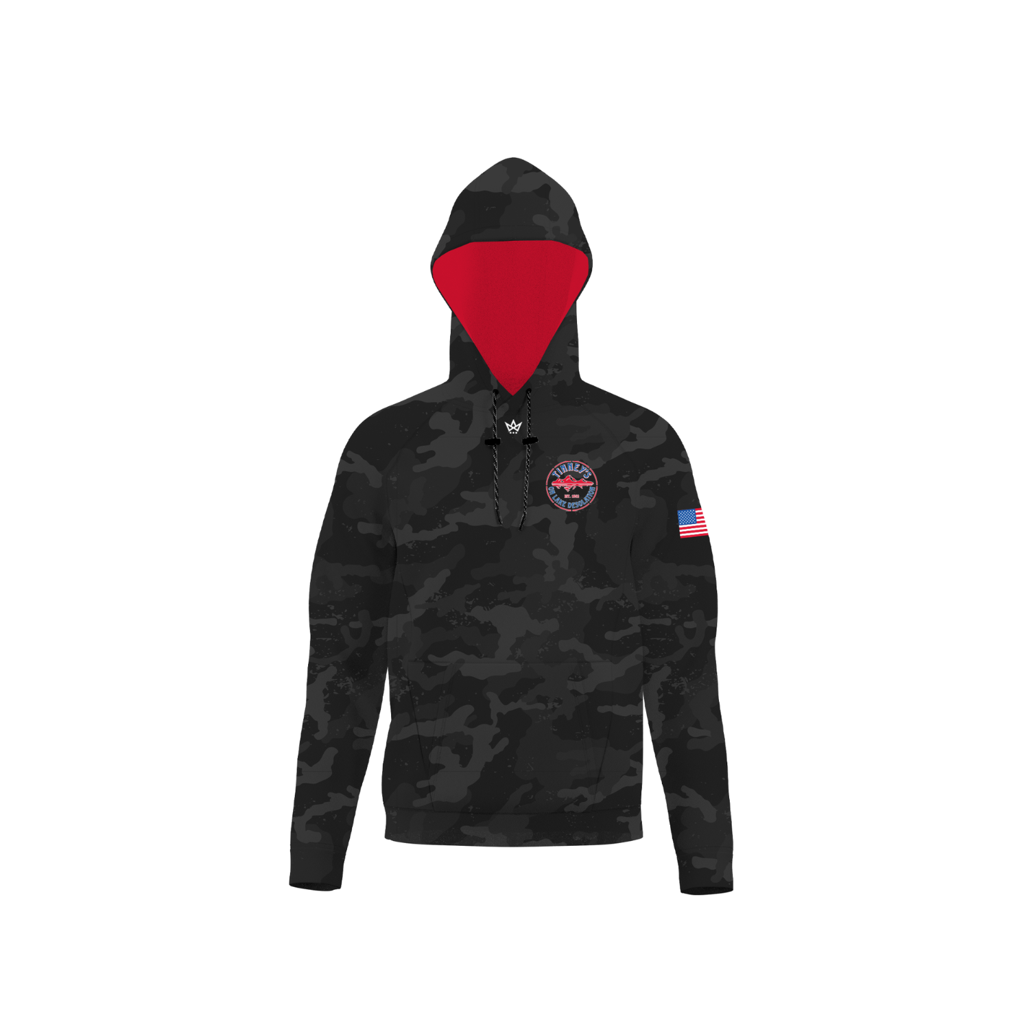 TINNEY'S 2026 SUB PERFORMANCE FLEECE HOODIE [SMALL LOGO]
