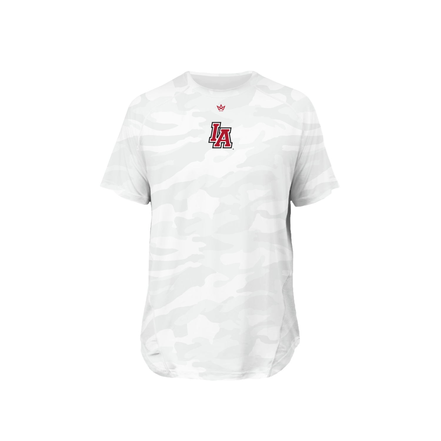 INSPIRATION ACADEMY PRO VENTED SS TEE [WHITE CAMO]