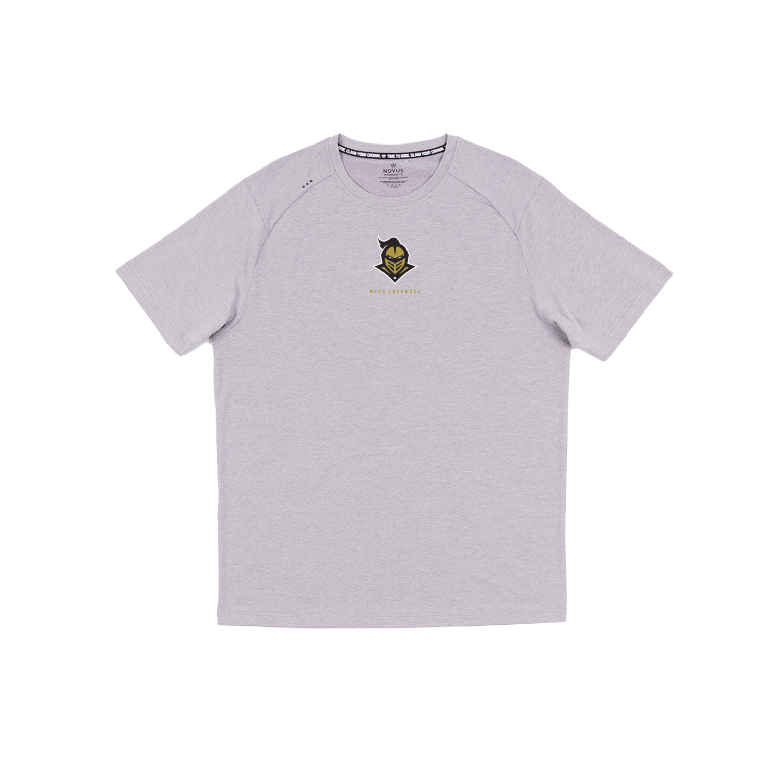 UCF CLUB LACROSSE TRINITY SS TEE - HEATHER STERLING