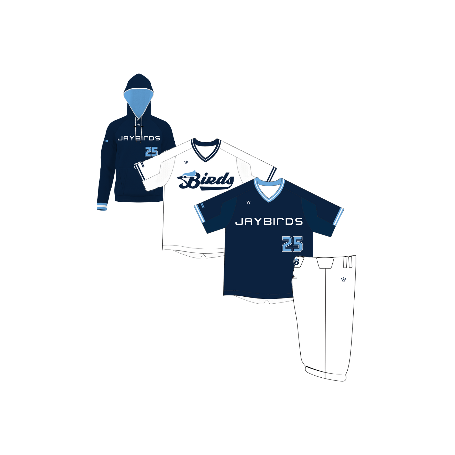 JAYBIRD BASEBALL PLAYER PACK - KNICKERS