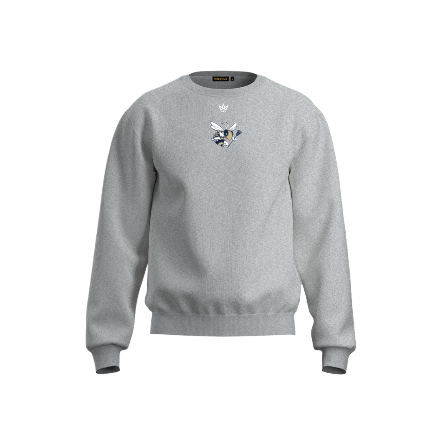 FREEPORT YELLOW JACKETS ACCESS COTTON FLEECE CREWNECK