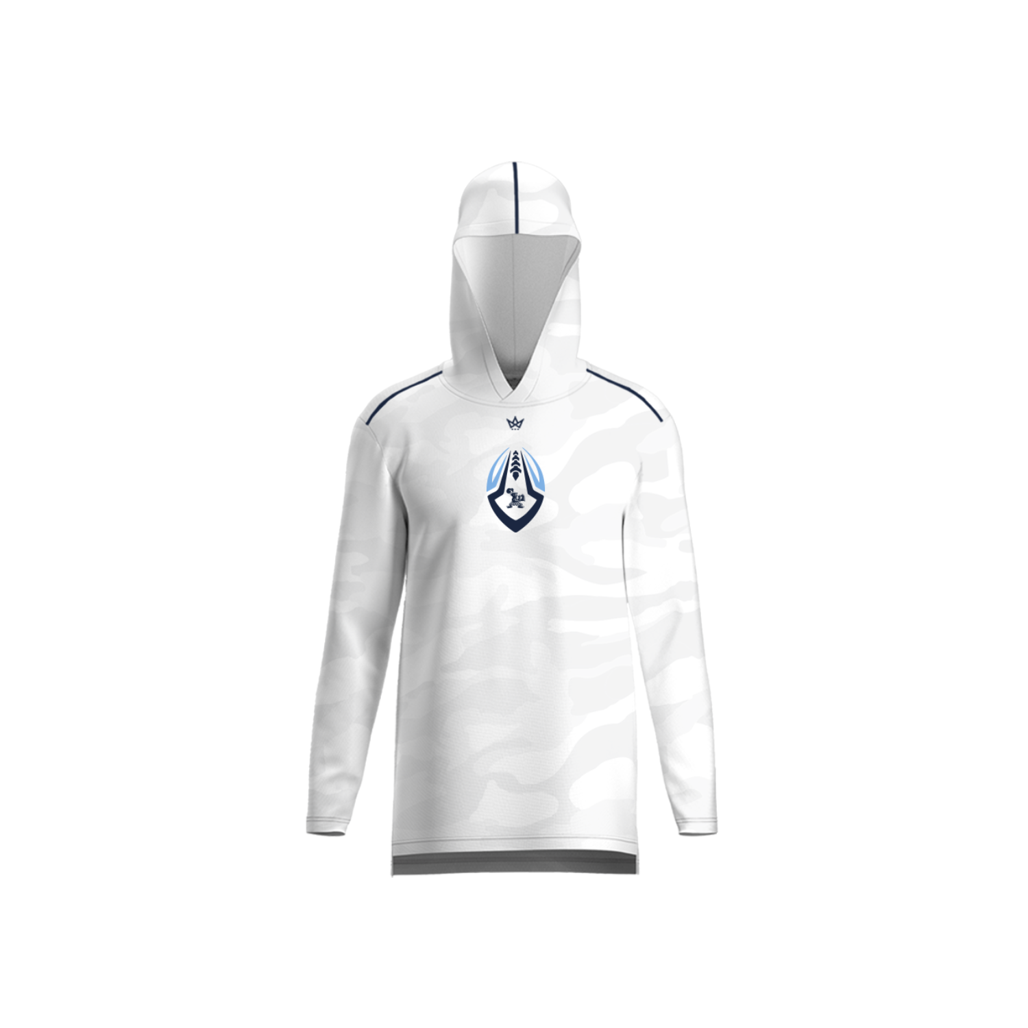 CLARK CRUSADERS FOOTBALL AURA LS HOODIE