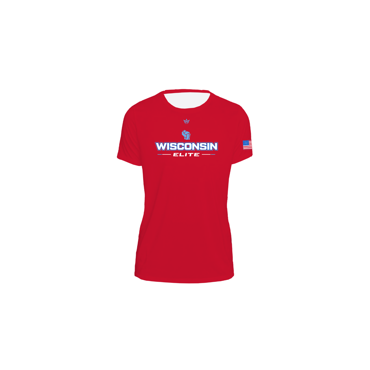 WISCONSIN ELITE VOLLEYBALL '25 WOMEN'S PERFORMANCE SS TEE