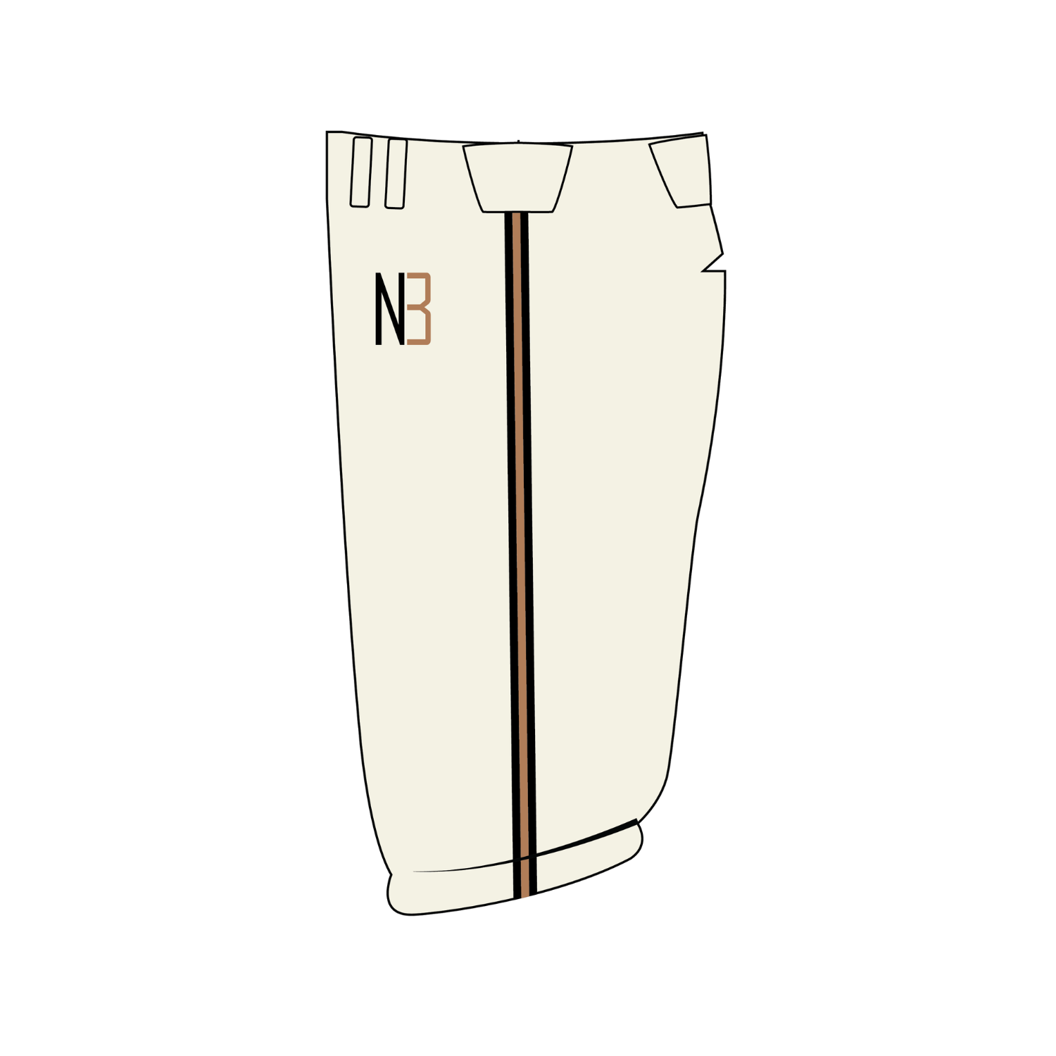 NOMADIC BASEBALL BASEBALL VENTUS 2.0 KNICKER PANT [CREAM]