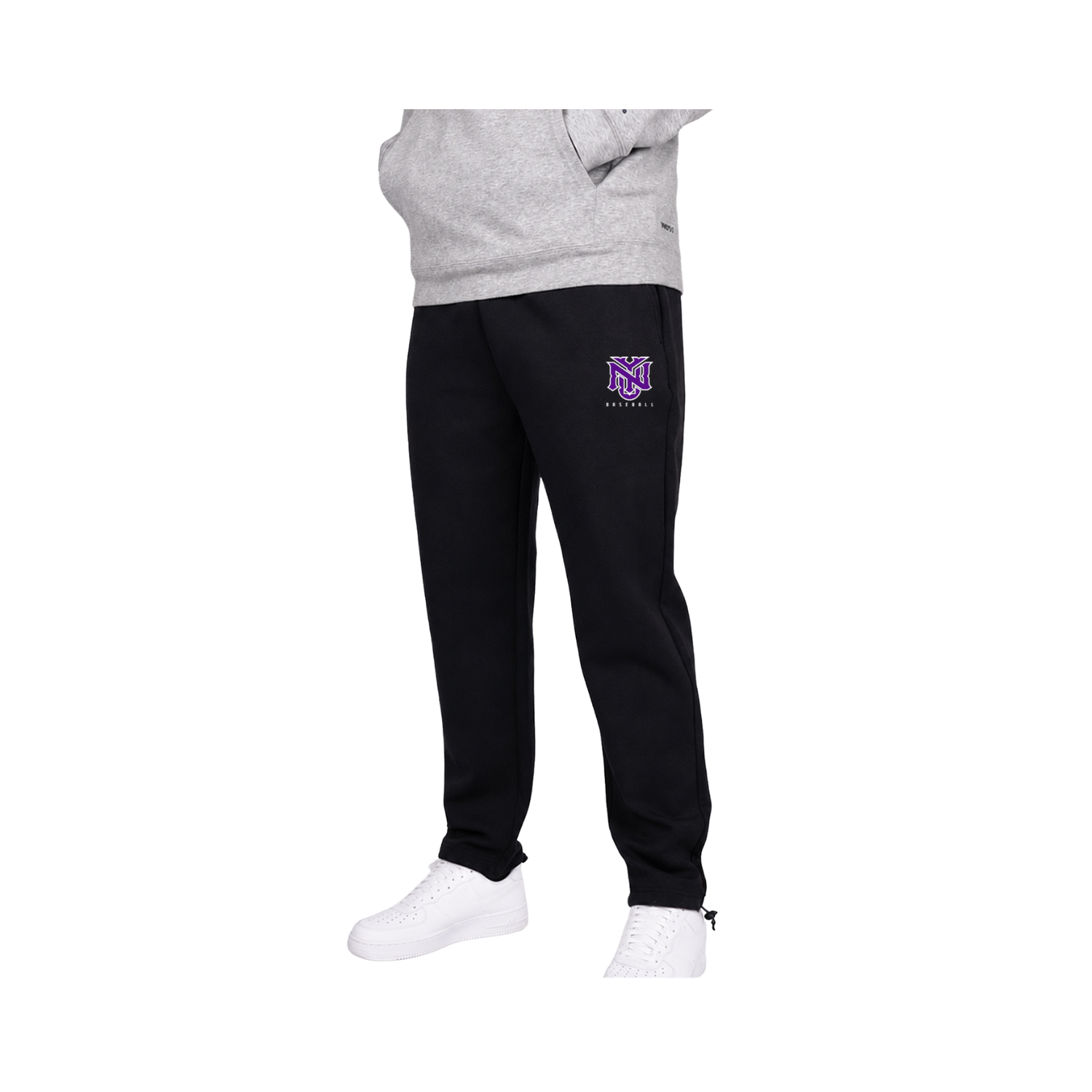 NYU BASEBALL ROYALKNIT SWEATPANT - ONYX