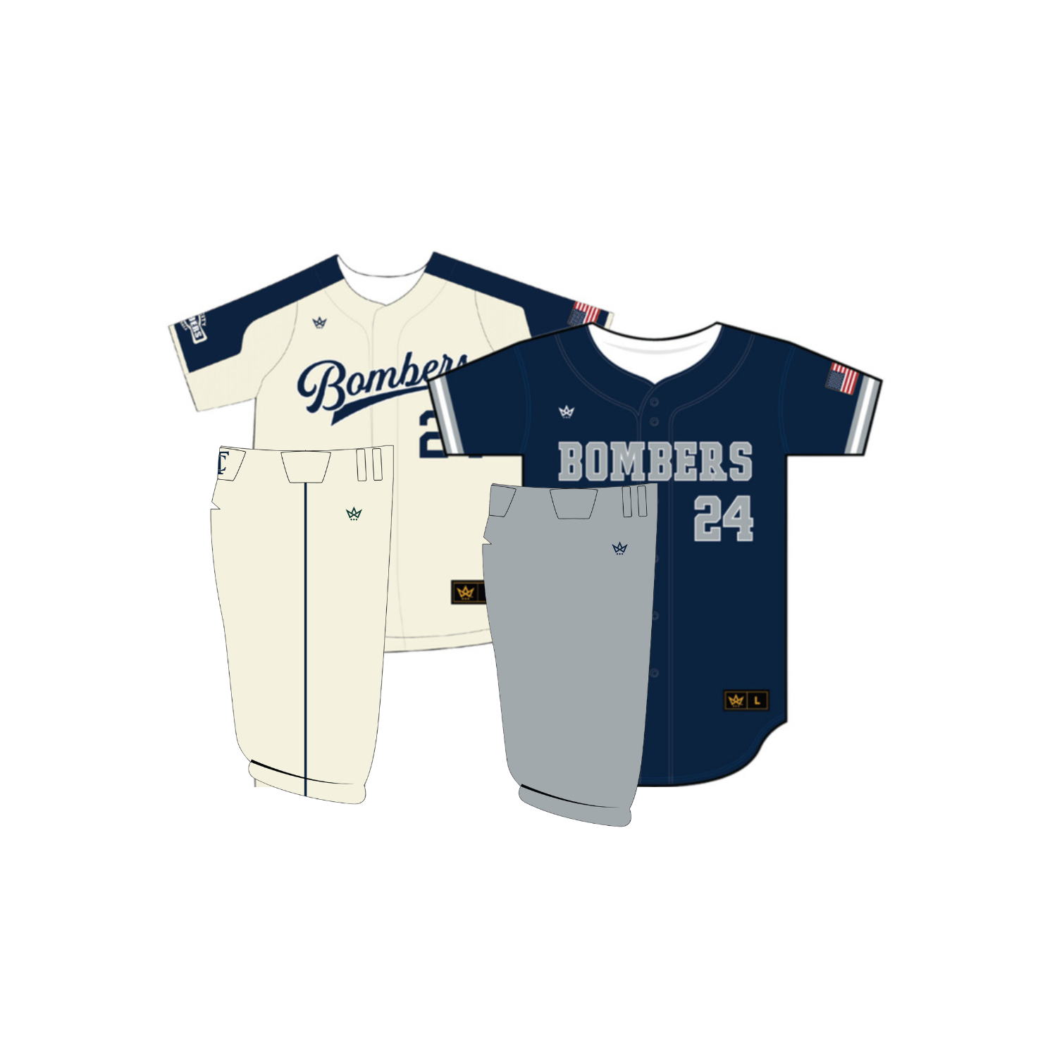 TC BOMBERS LOCAL JERSEY PACK KNICKERS