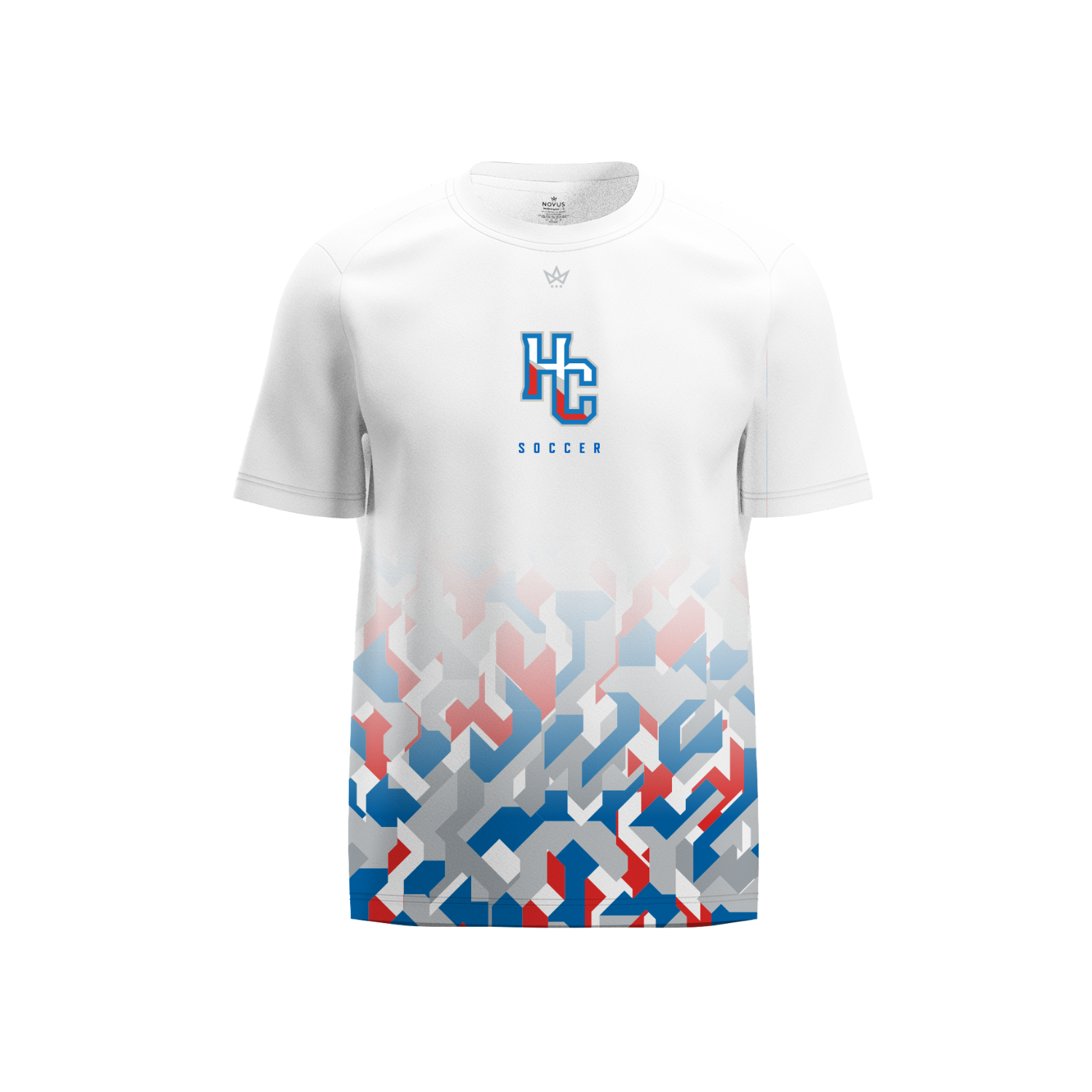 HILL COLLEGE REBELS SOCCER PERFORMANCE SS TEE - HEX