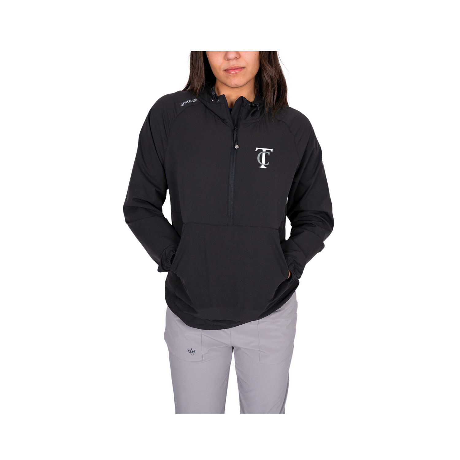 TC BOMBERS FALL 2026 WOMEN'S RESILIENT ANORAK - ONYX
