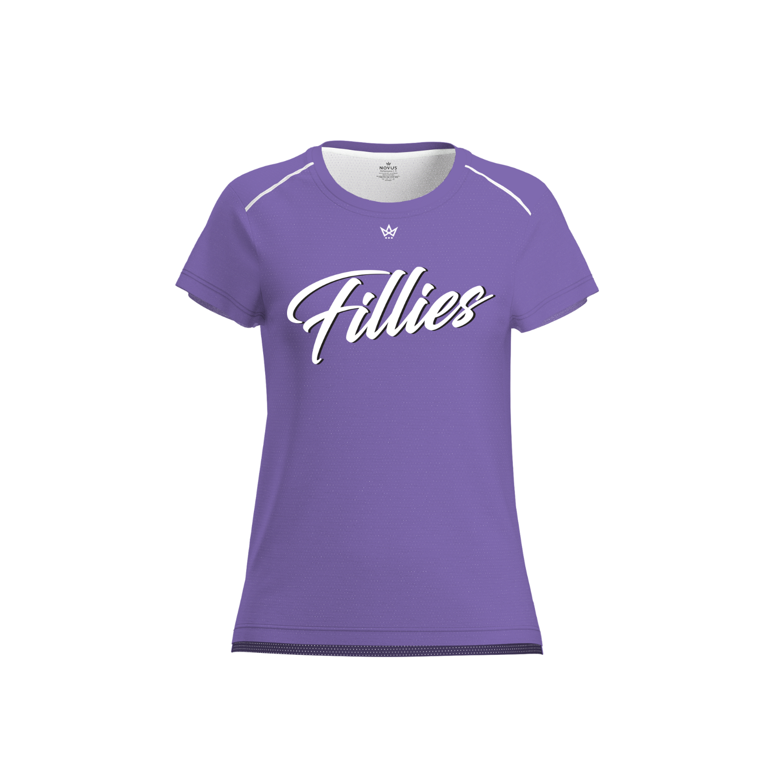 SARATOGA FILLIES GIRLS LACROSSE WOMEN'S AURA TEE