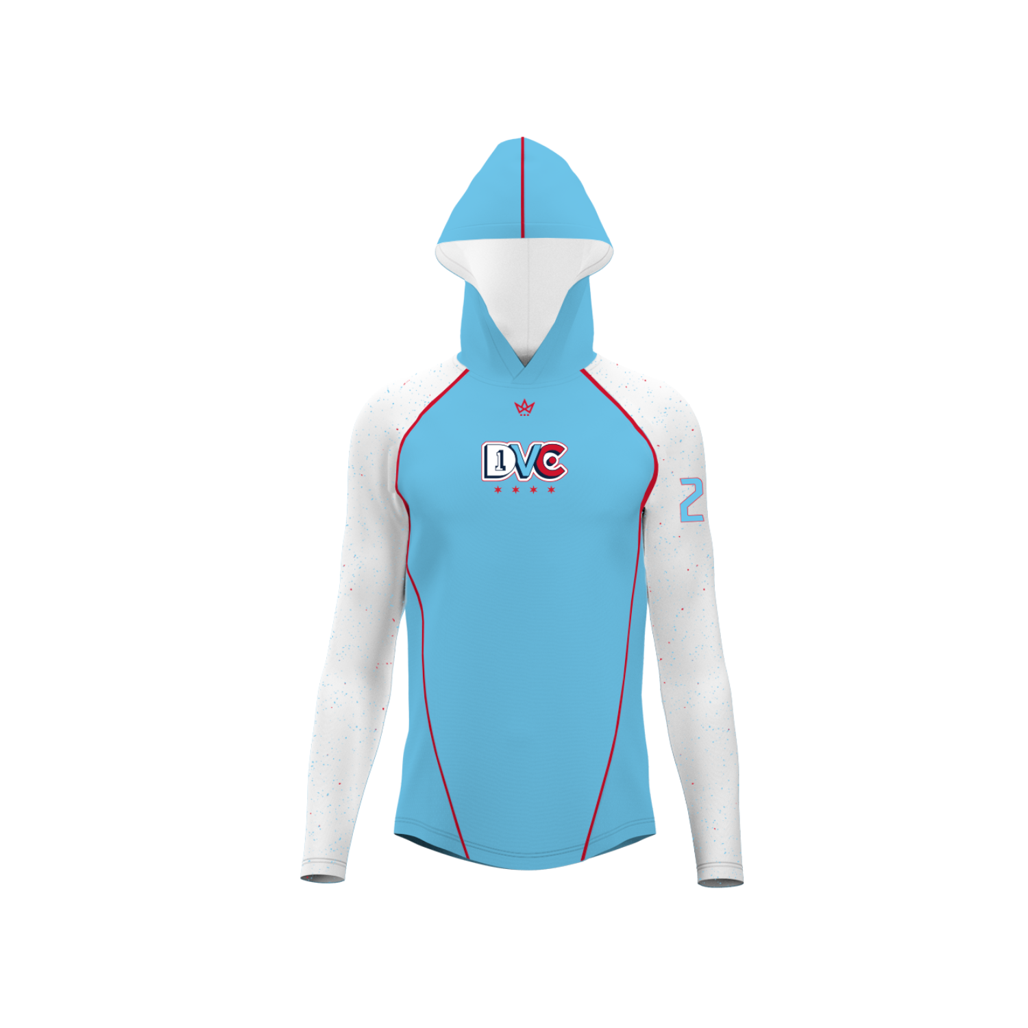 DRIVE VOLLEYBALL CLUB LOUNGER - LIGHT BLUE