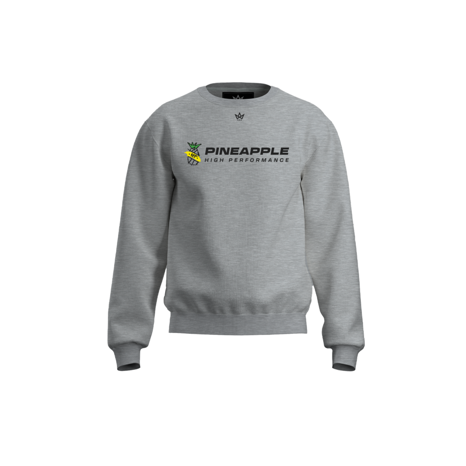 PINEAPPLE HP '26 COTTON FLEECE CREWNECK - GRAY