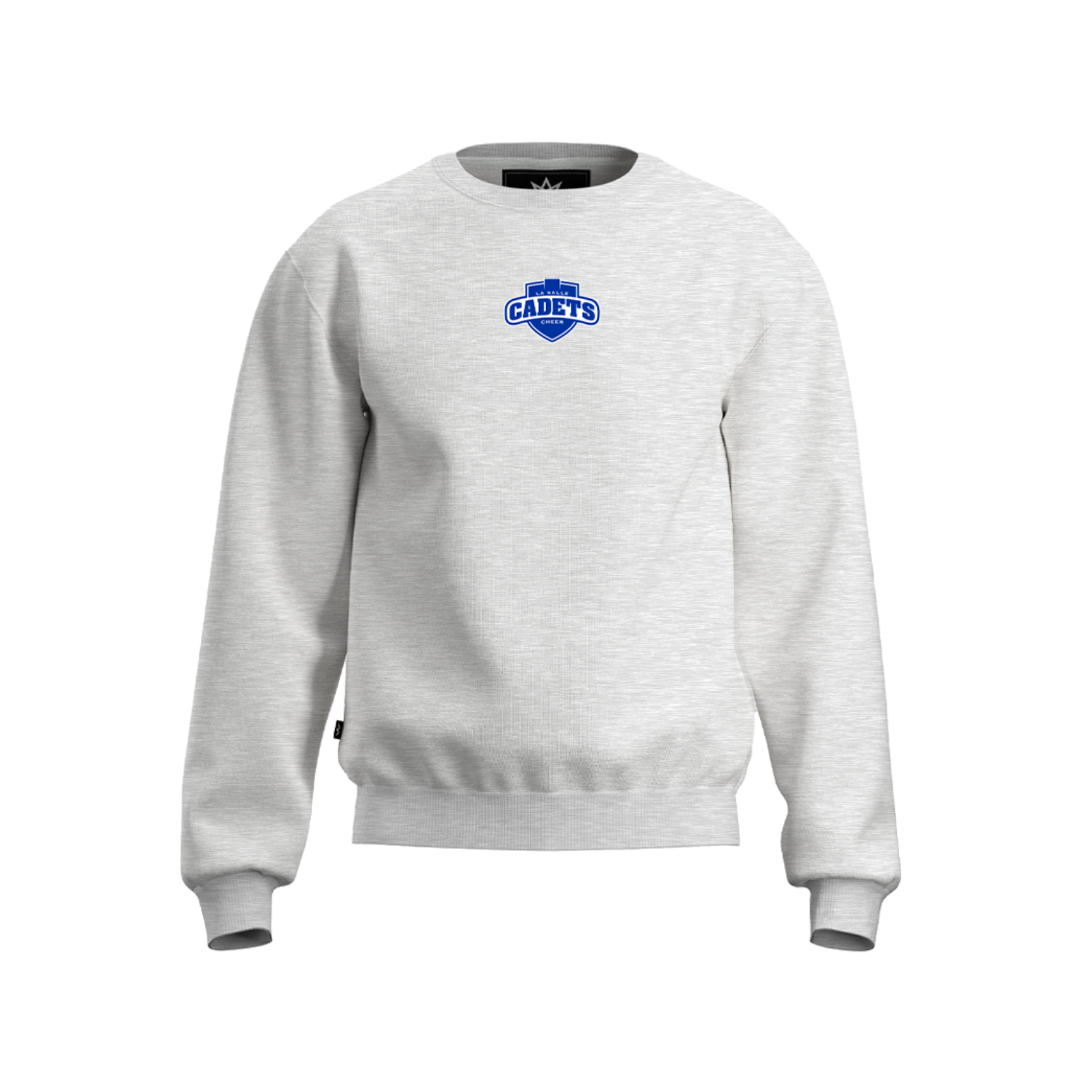 LA SALLE INSTITUTE CHEERLEADING COTTON FLEECE CREWNECK [HEATHER ASH]