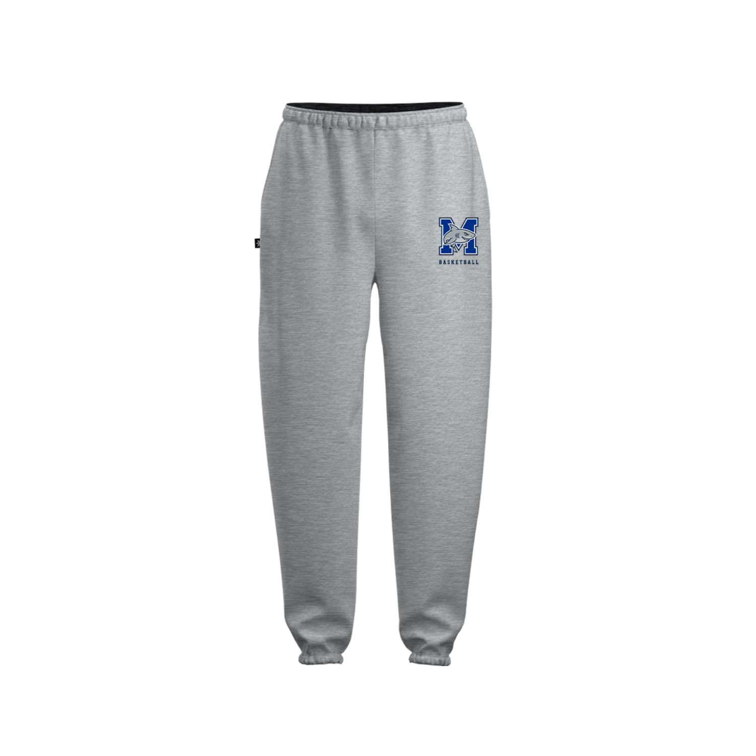 MONOMOY GIRLS BASKETBALL COTTON FLEECE JOGGERS [GREY]