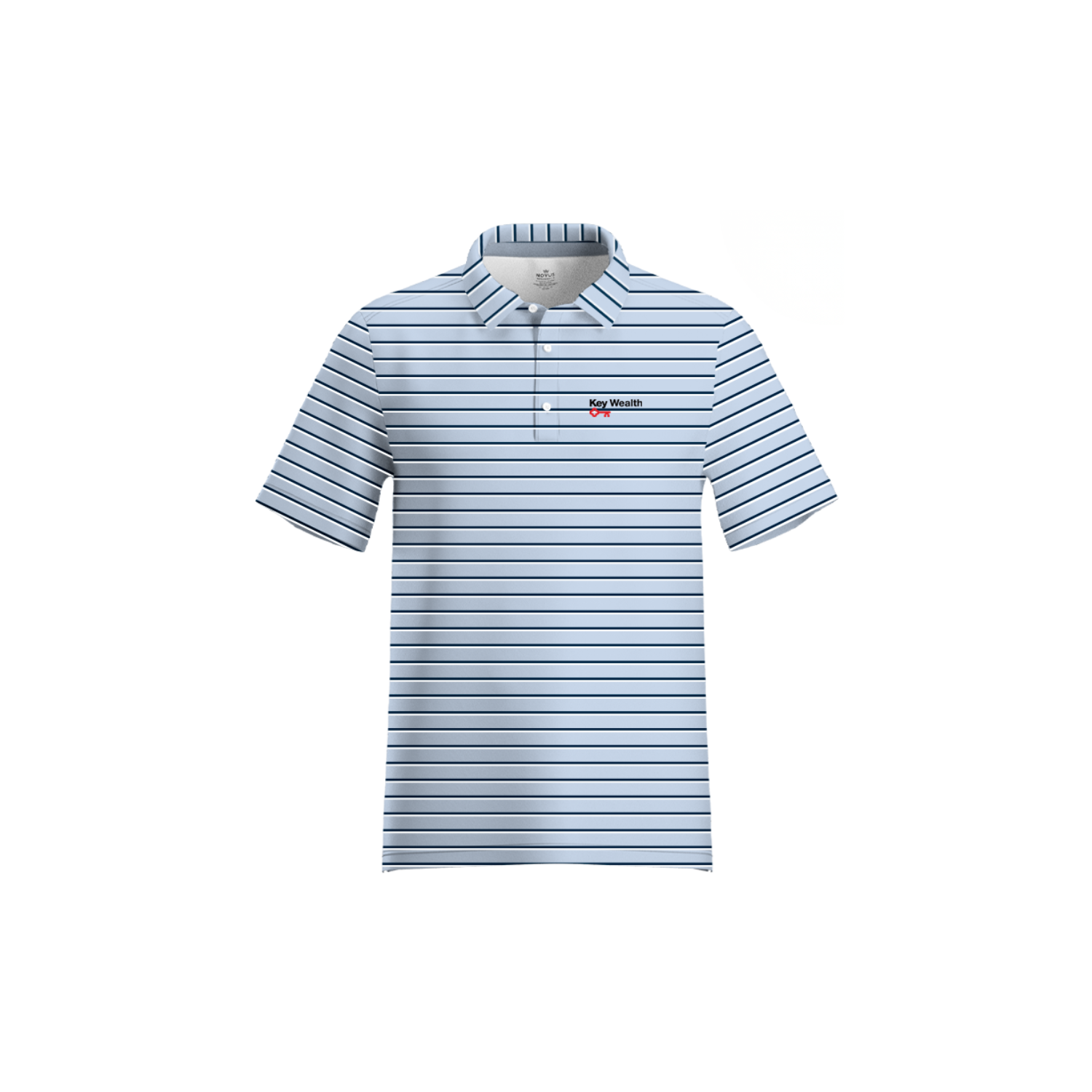 KEY BANK INVESTMENTS SUB PERFORMANCE POLO - BLUE