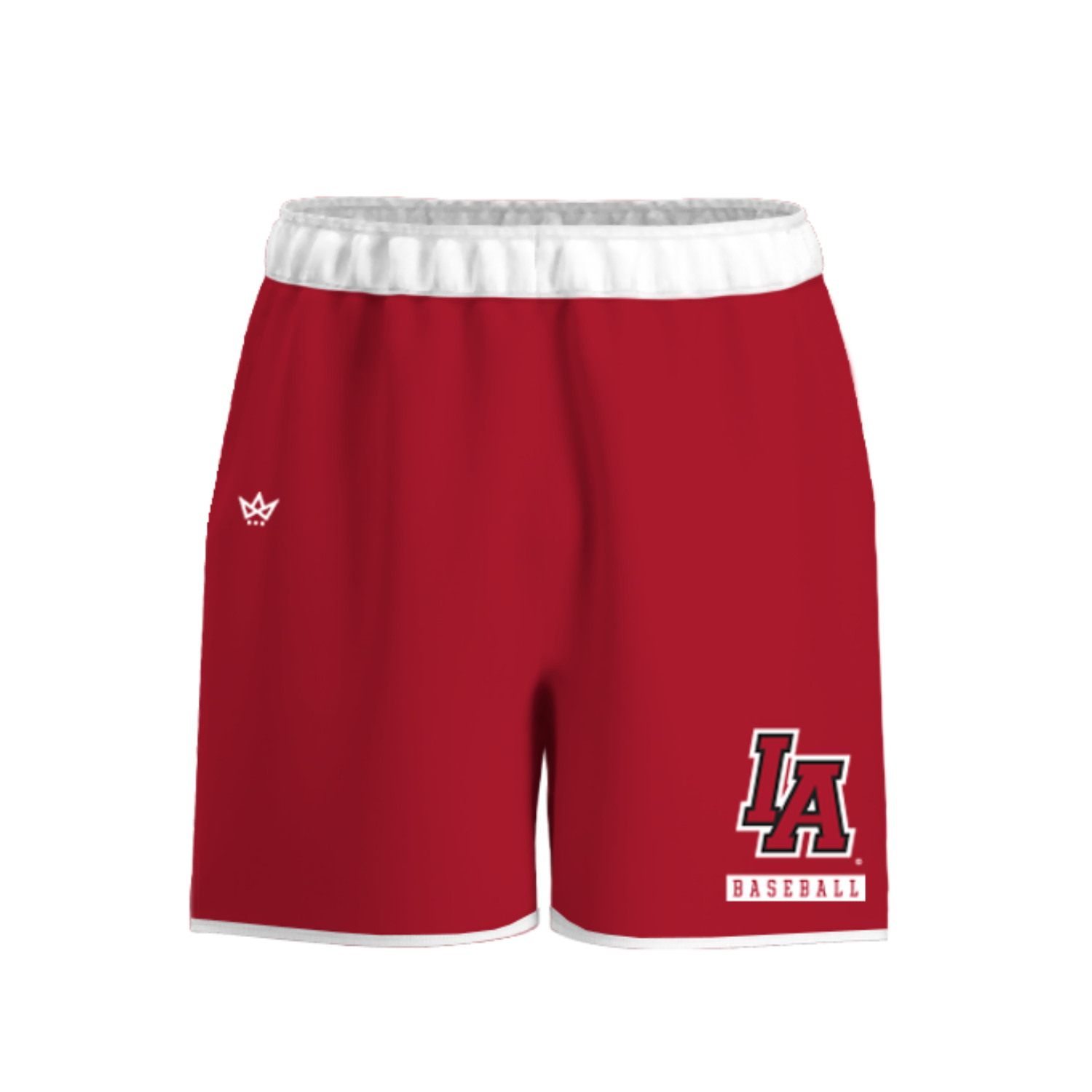 INSPIRATION ACADEMY SUB ASCENSION SHORTS [RED BASEBALL]