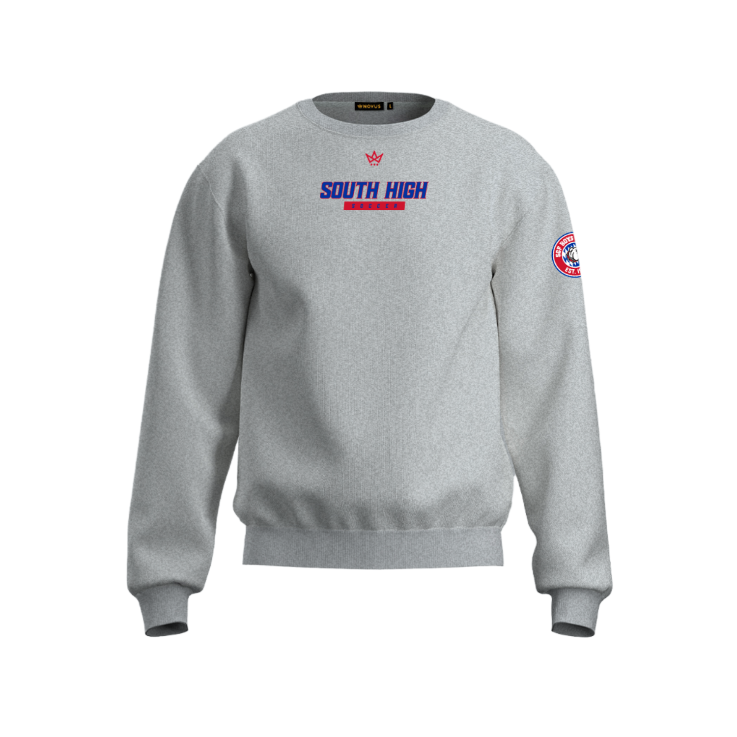 SOUTH GLENS FALLS SOCCER ACCESS COTTON FLEECE CREWNECK