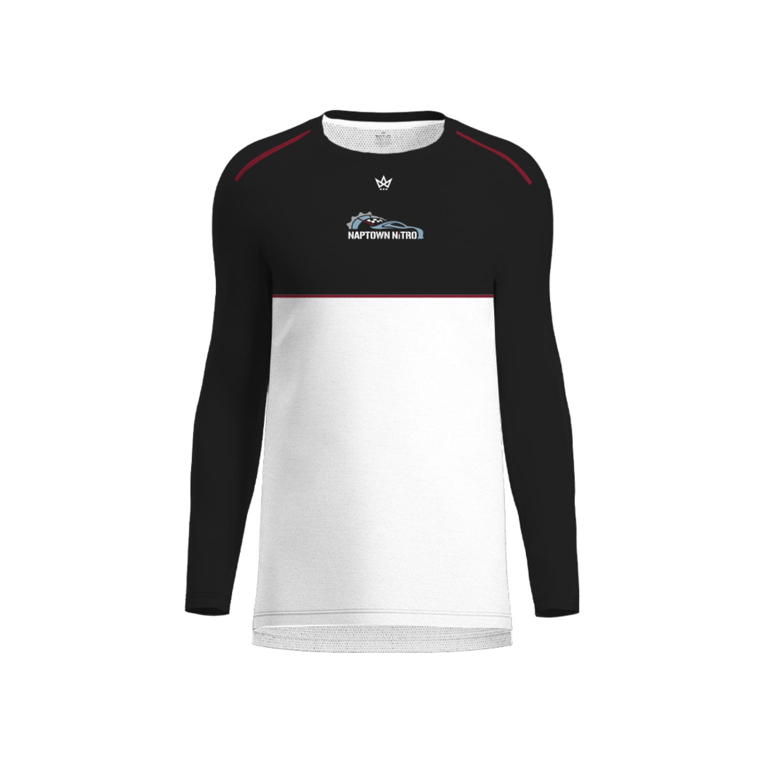 NAPTOWN NITRO VLA AURA LS [BLACK/WHITE]