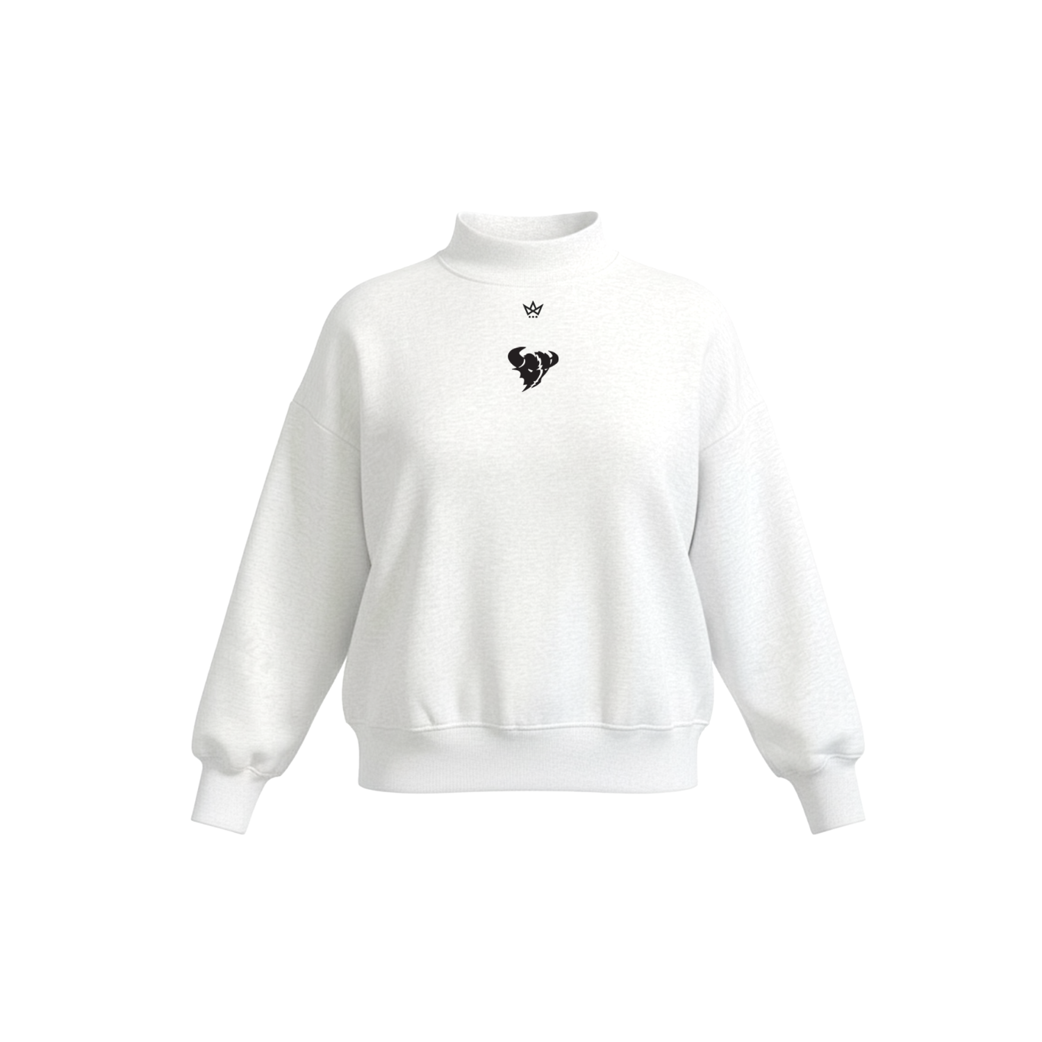 NORTH COLONIE YOUTH BASEBALL WOMEN'S COTTON FLEECE MOCKNECK