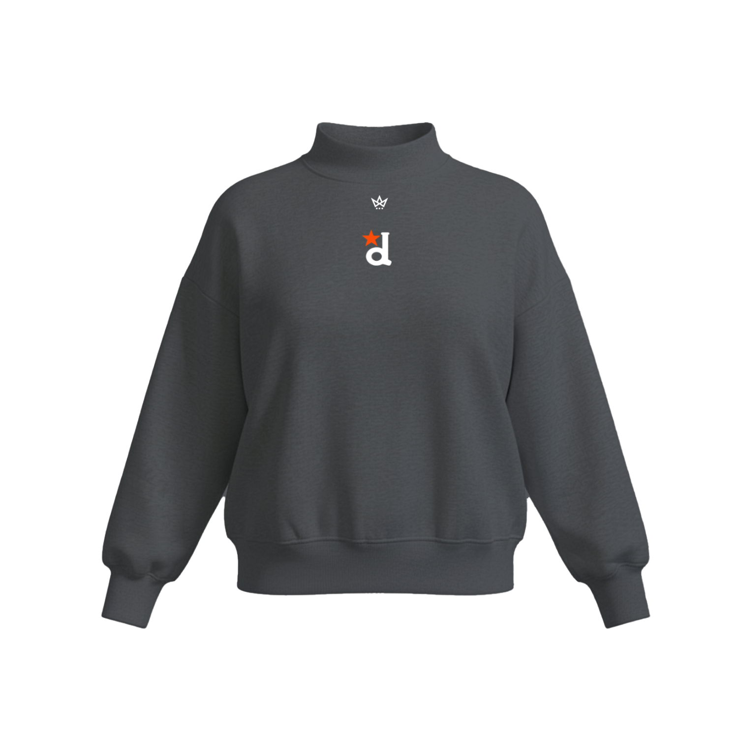 NY DYNAMO WOMEN'S COTTON FLEECE MOCKNECK