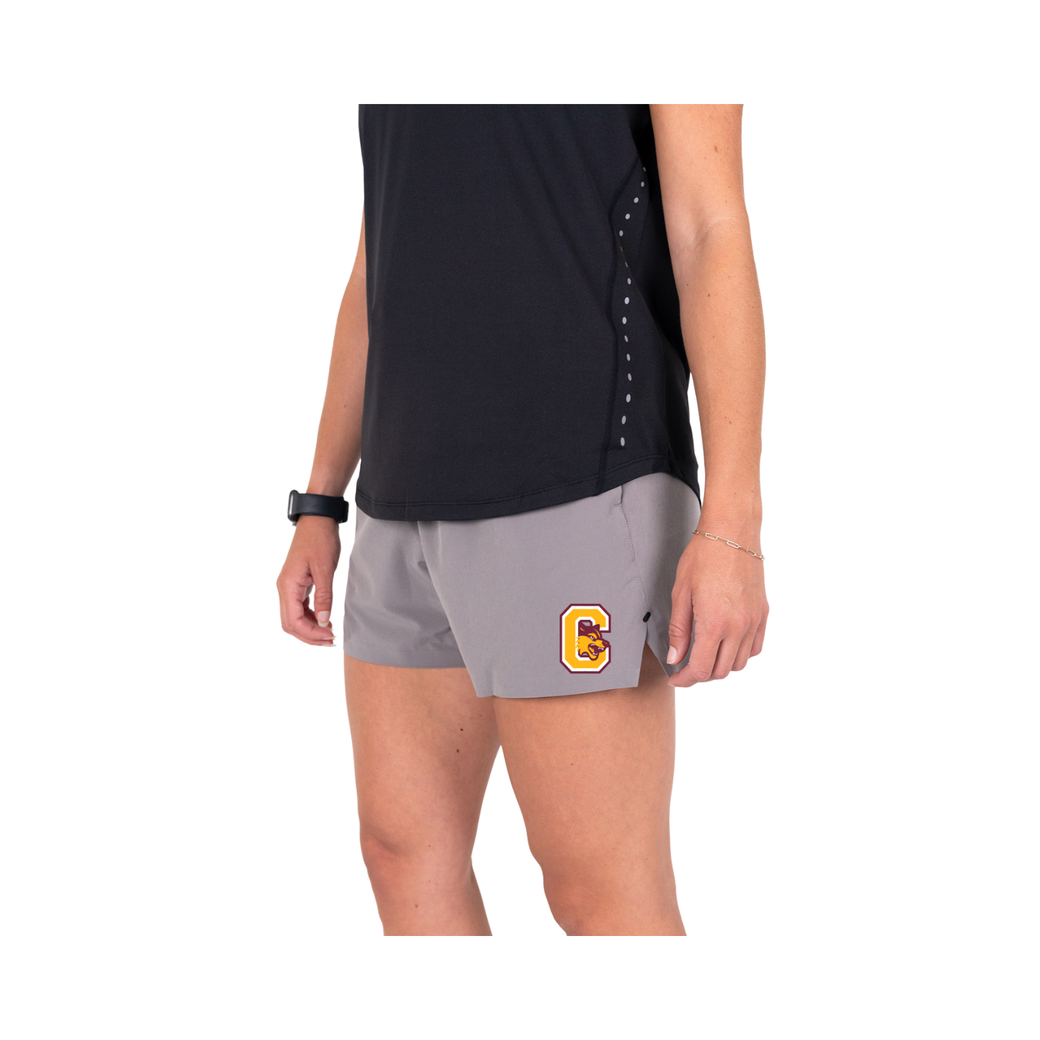 COLONIE TENNIS WOMEN'S TRAINING SHORT - DARK STERLING