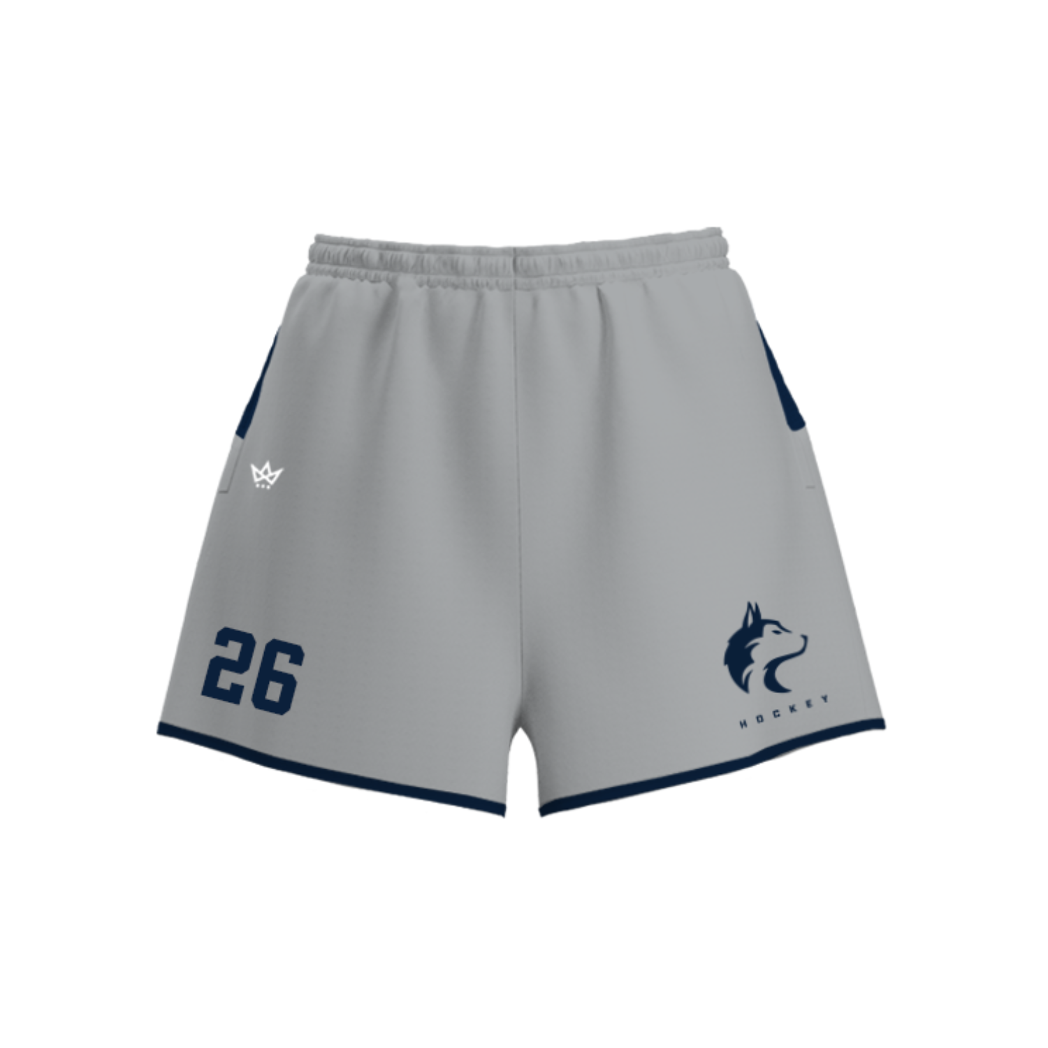 NORTHWOODS HOCKEY WOMEN'S VENTUS SHORTS [GREY]