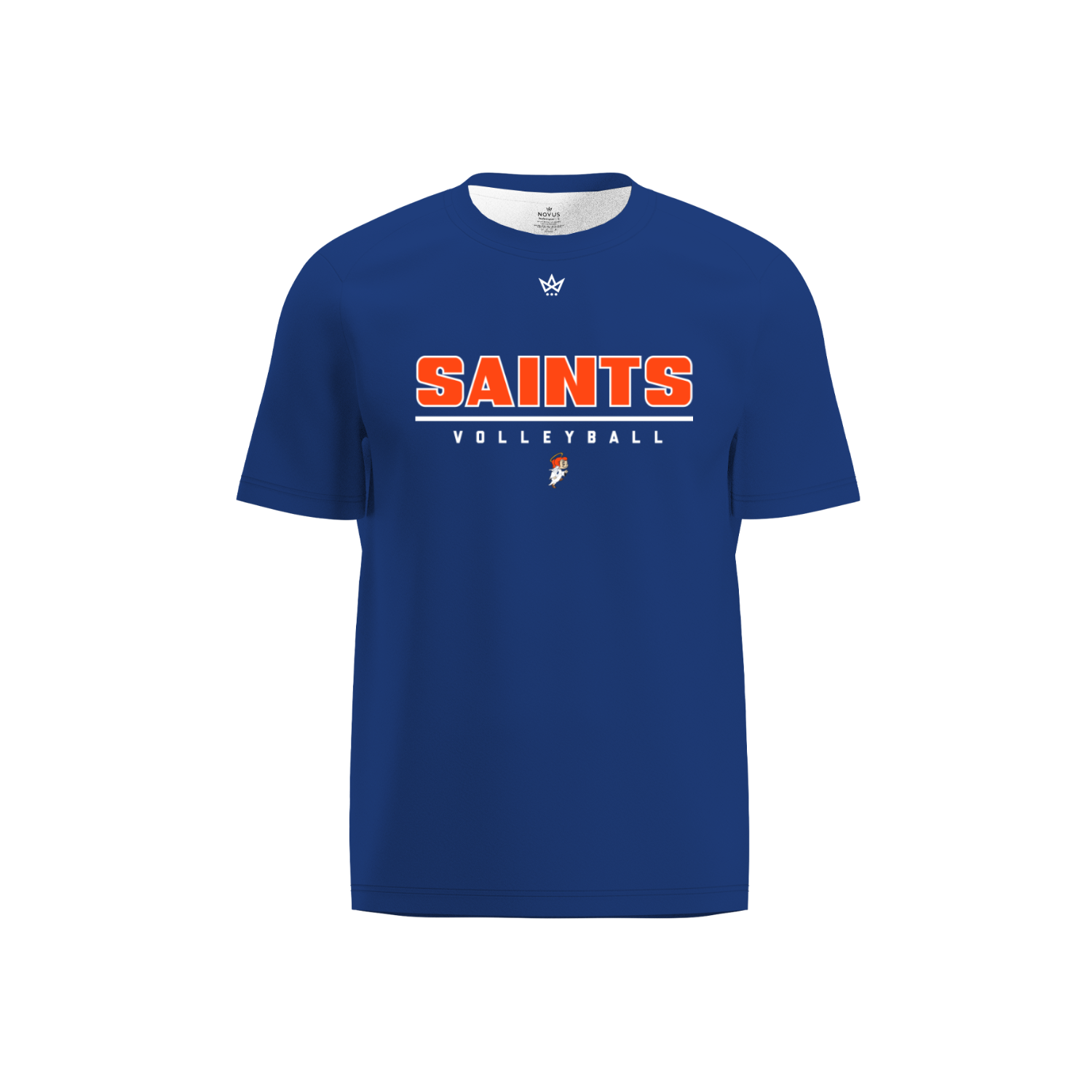 ST. LOUIS CATHOLIC HS VOLLEYBALL '26 PERFORMANCE SS TEE - BLUE