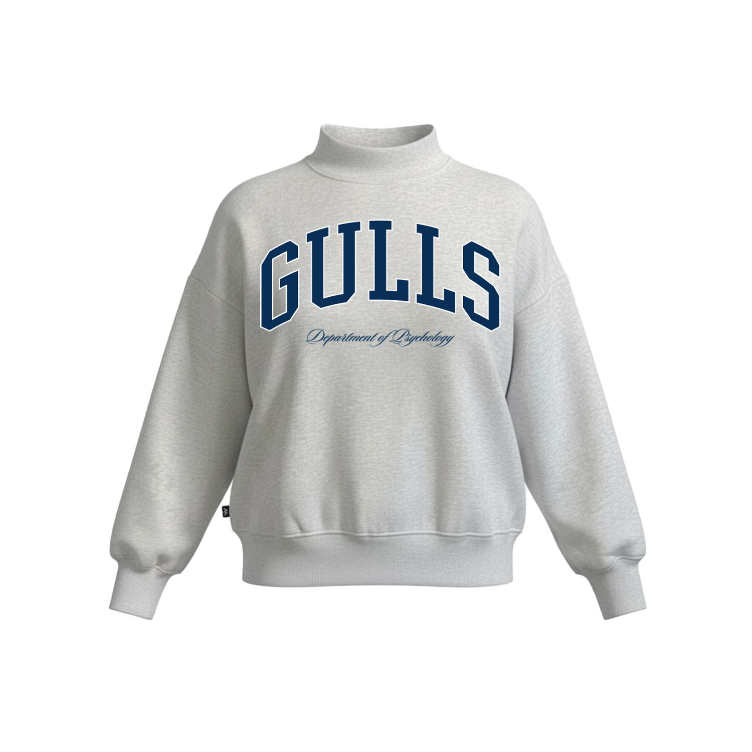 ENDICOTT DEPARTMENT OF PSYCHOLOGY WOMEN'S COTTON FLEECE MOCKNECK - TT