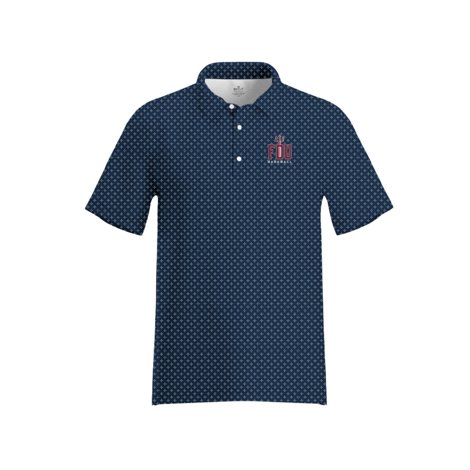 FDU BASEBALL SUB PERFORMANCE POLO [NAVY]