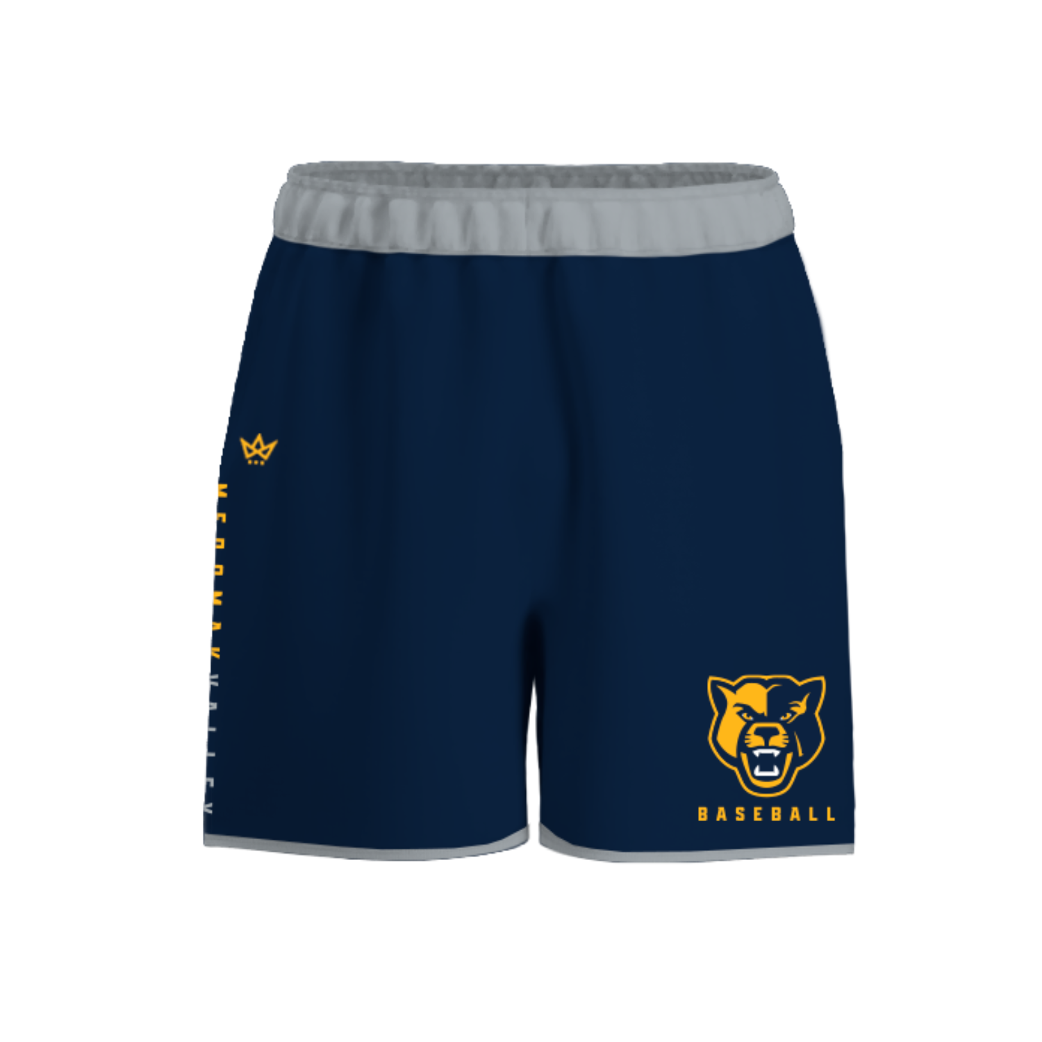 MEDOMAK VALLEY BASEBALL SUB ASCENSION SHORTS [NAVY]