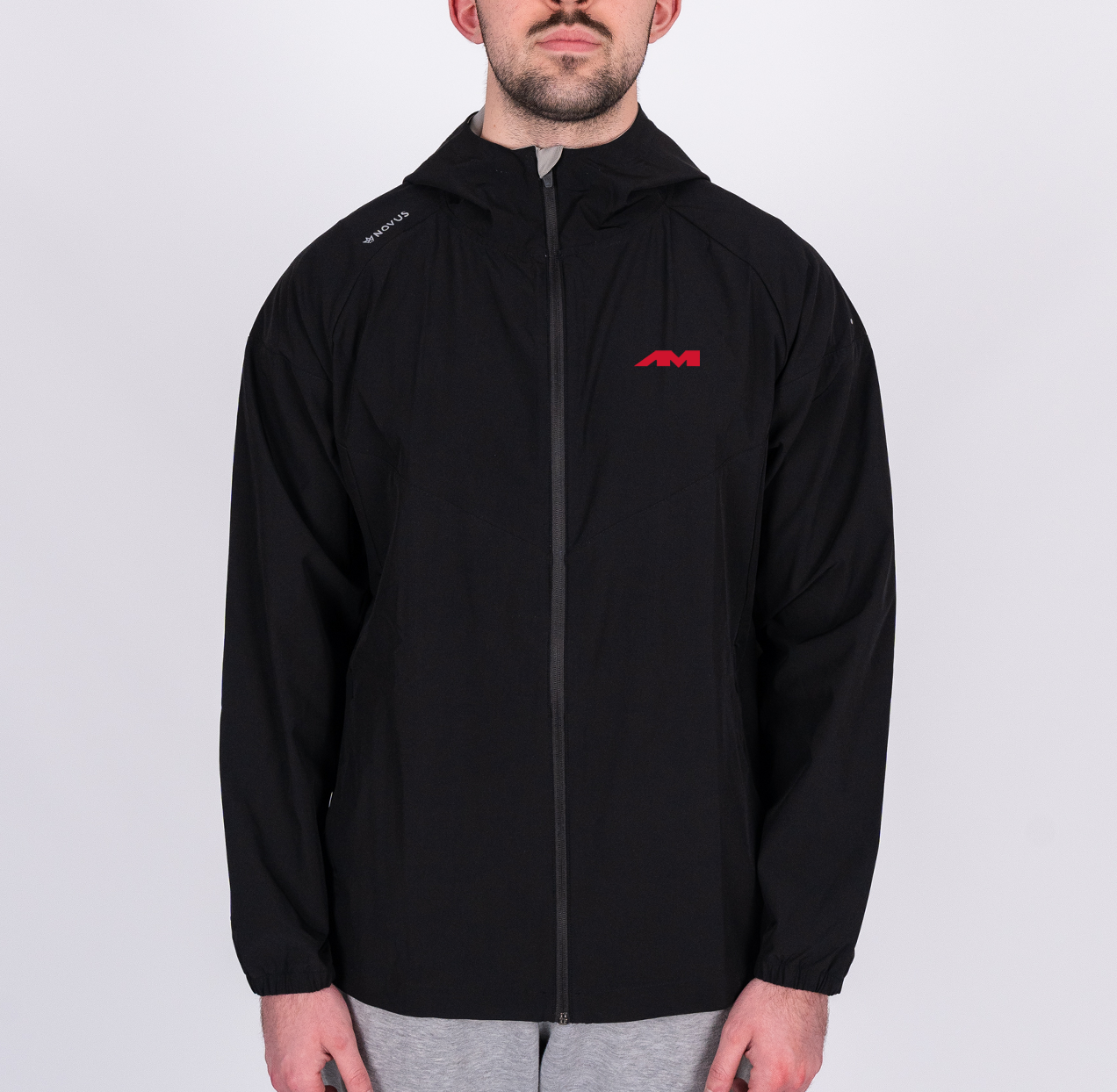 AMTS RESILIENT FULL ZIP JACKET - BLACK (UNISEX)