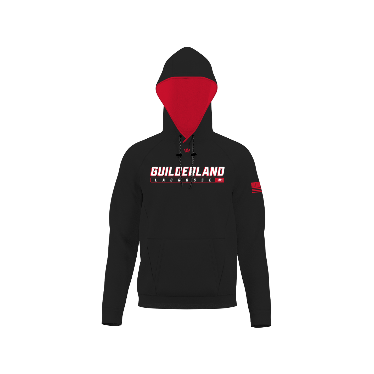 GUILDERLAND YOUTH LACROSSE SUB PERFORMANCE FLEECE HOODIE